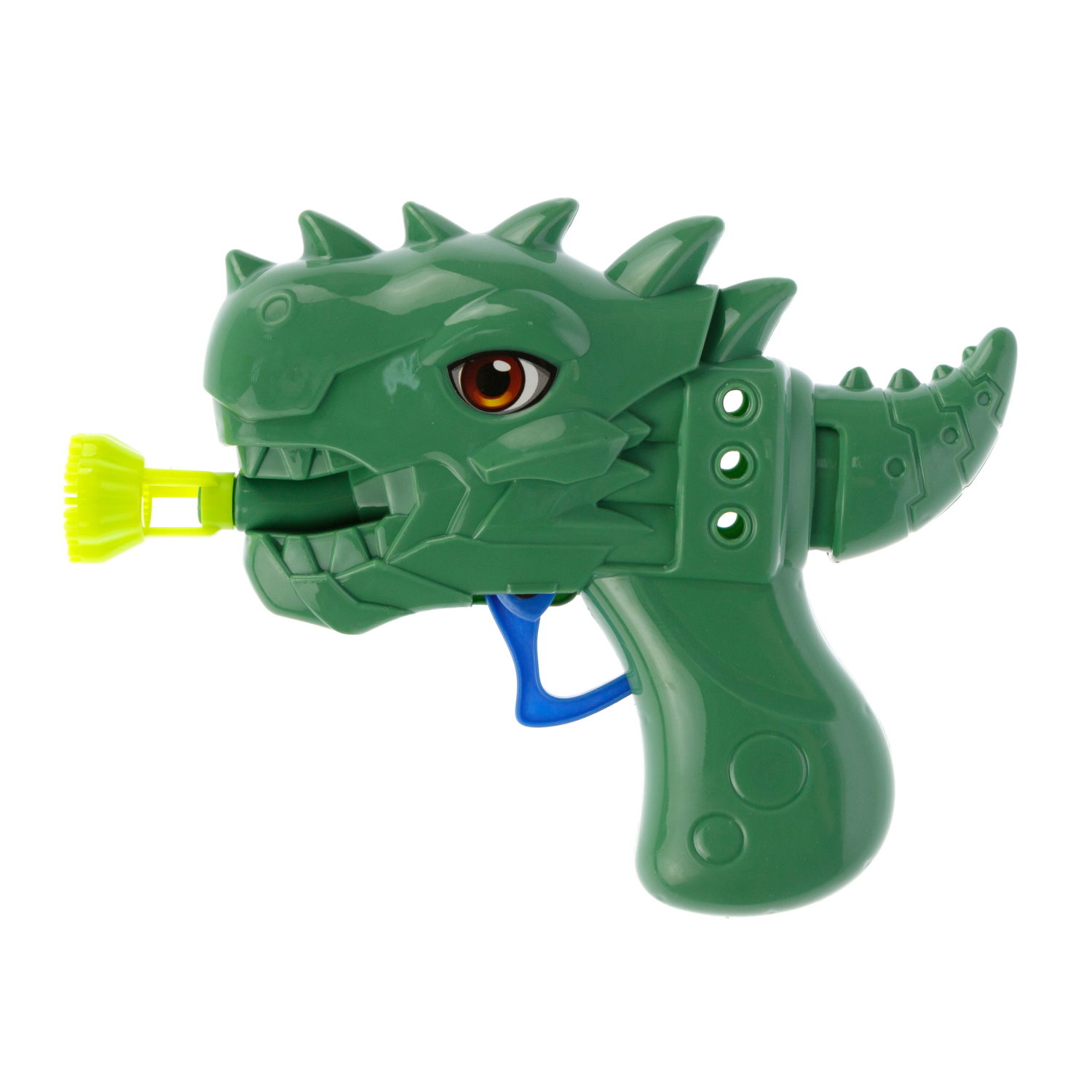 Мыльные пузыри 1TOY Мы-шарики! пистолет механический в виде динозавра 40 мл