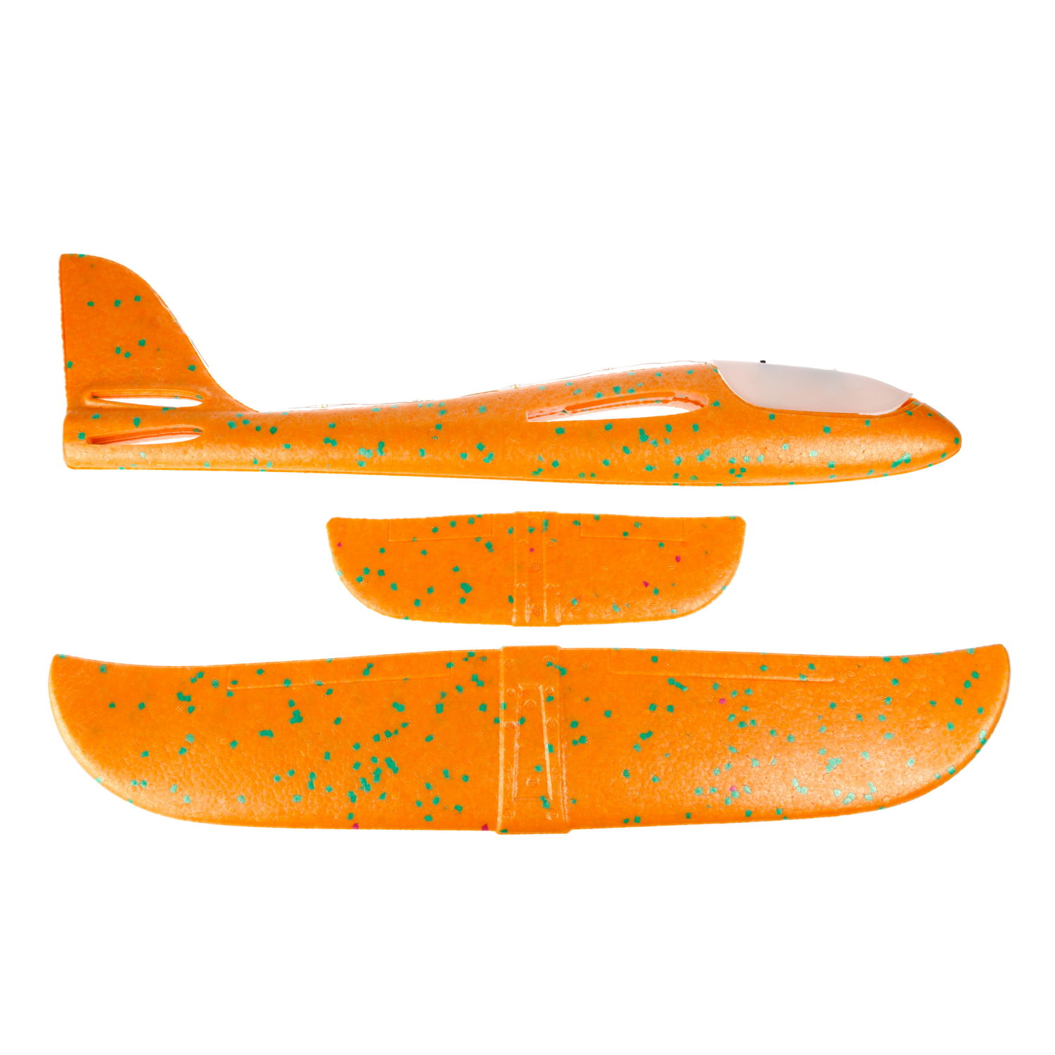 Игрушка глайдер 1TOY Т15218 из пенопласта, свет кабины, 46х47,5см