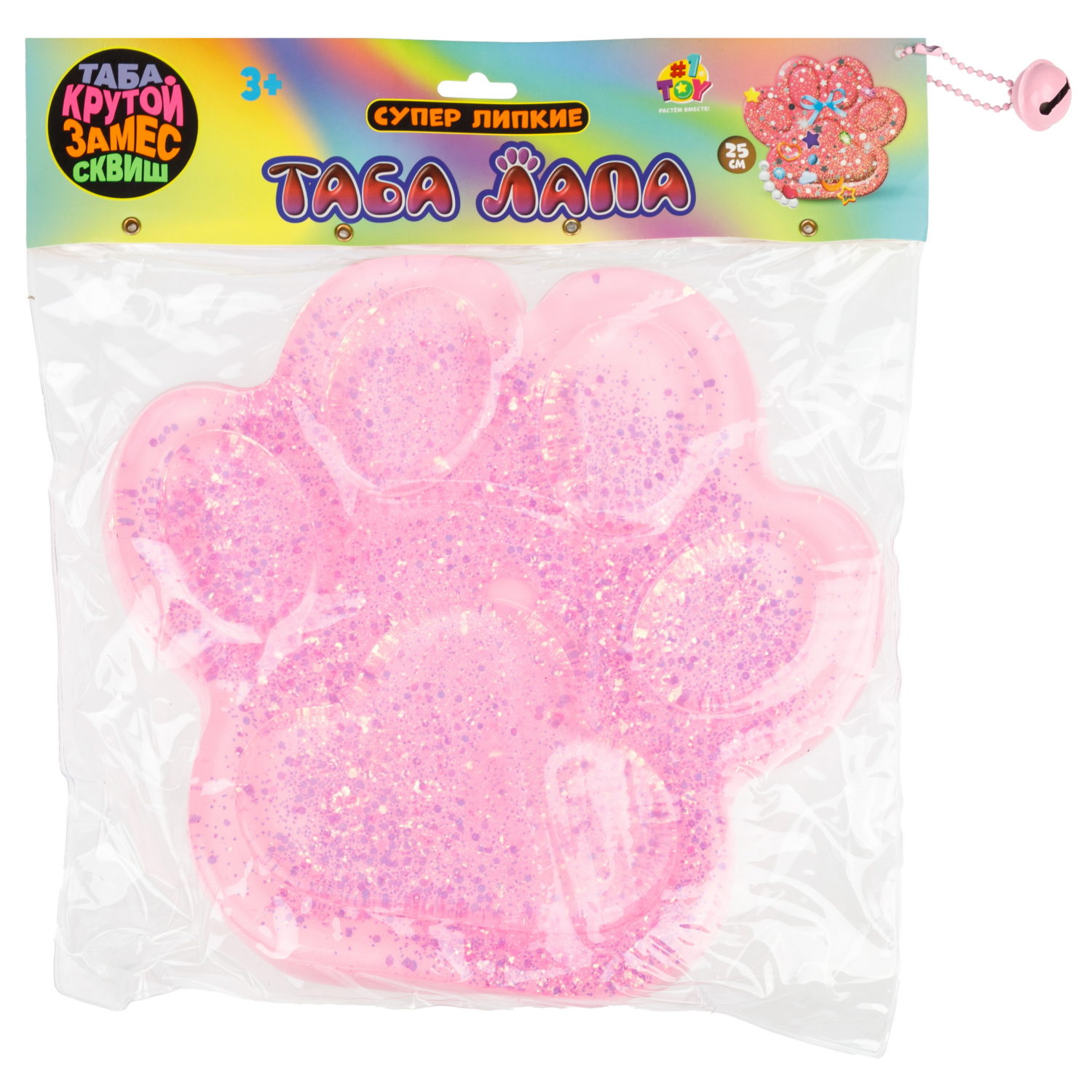 Таба лапа большая 1TOY Крутой замес, 25х3,5 см, в ассортименте