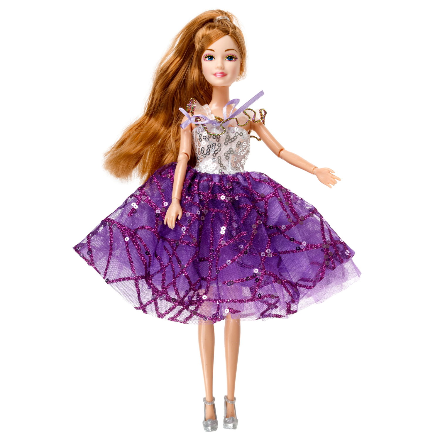 Кукла Alisa Red Carpet в  фиолетовом платье, с аксессурами, 29 см