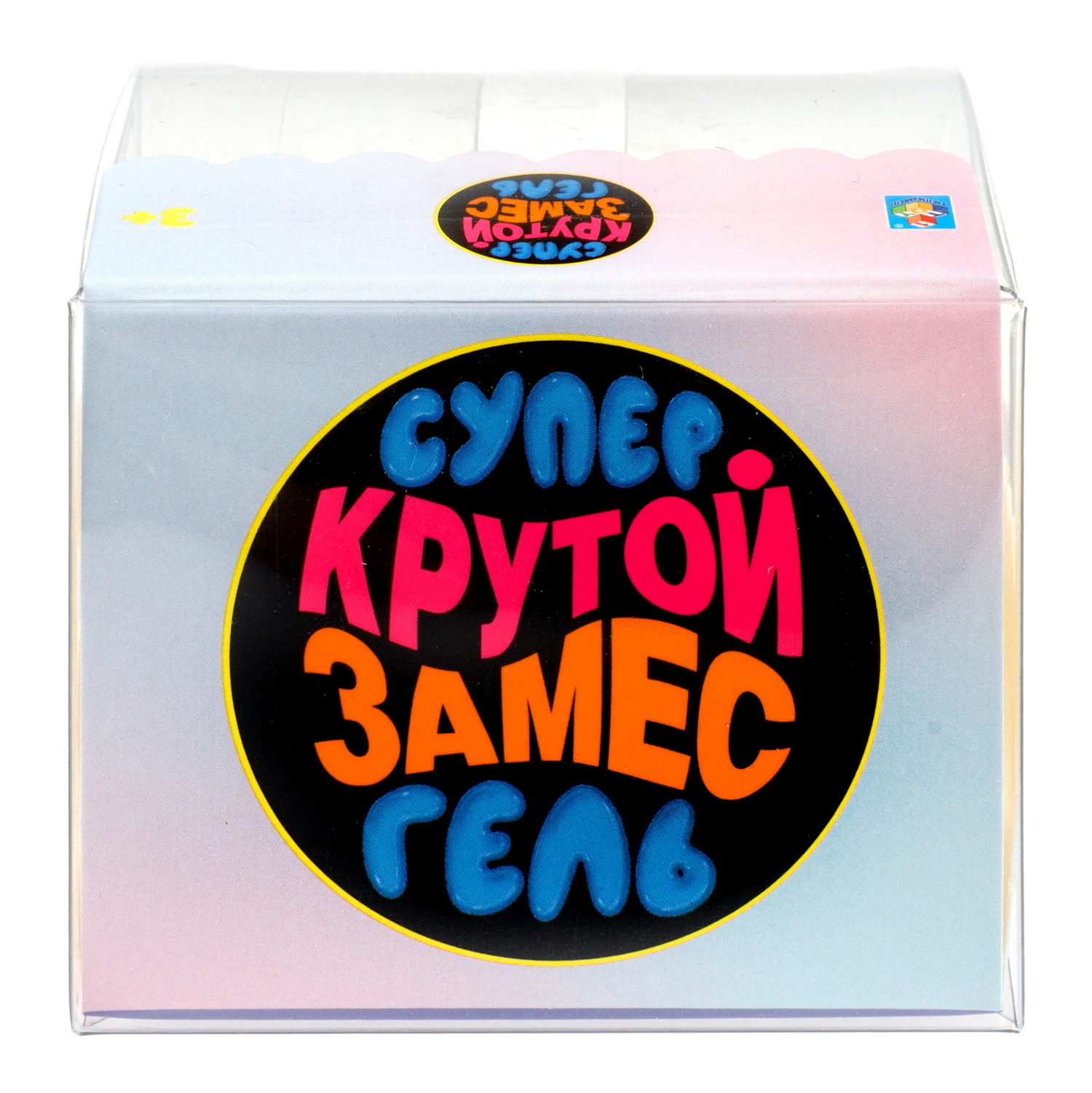 1toy Крутой замес Супергель шар бриллиант 6 цв.в асс.6см, в ПВХ кор., 12шт.в дб.