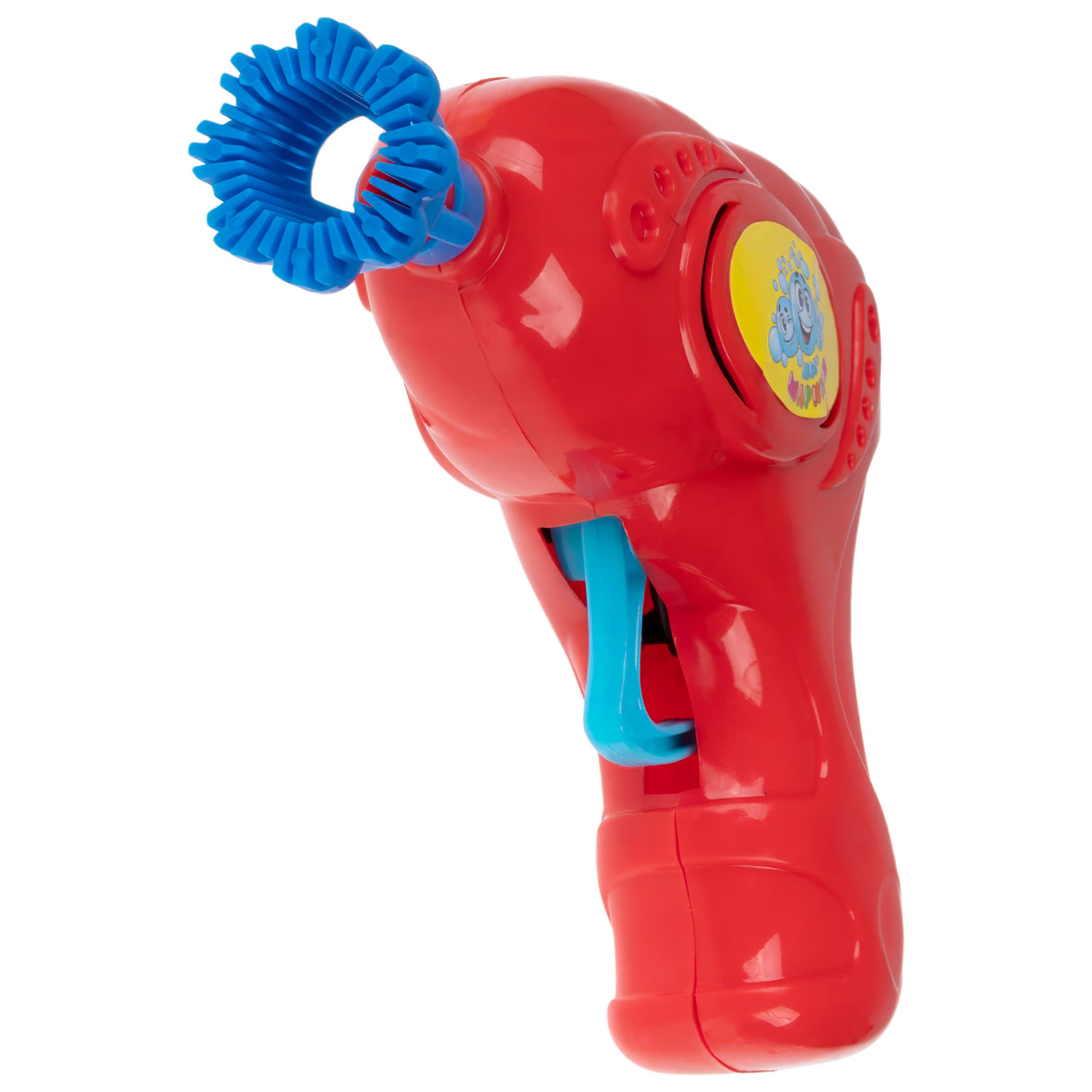 1TOY Мы-шарики! пистолет механич. с мыл. пуз., бластер, 40 мл, цвет в асс., блистер