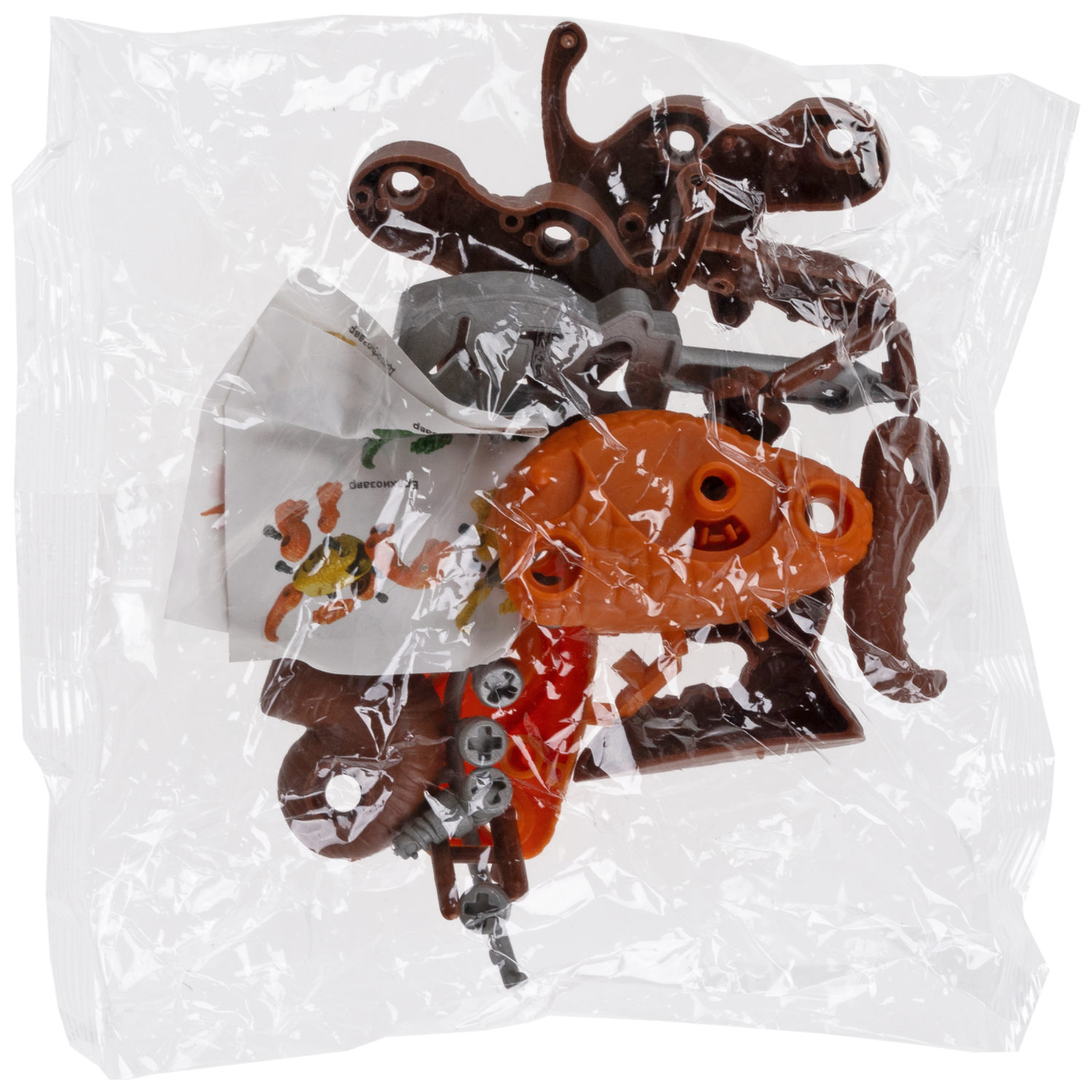 Конструктор 1TOY Динопарк "Клетка с динозавром", с отверткой, винтовой