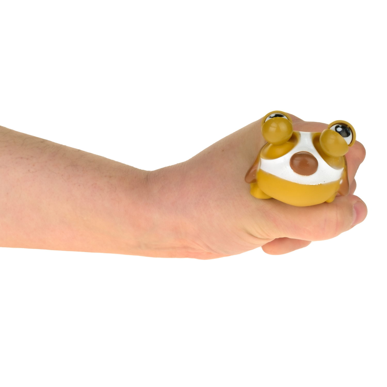 1toy Пучеглаз-антистресс "Собаки мини" 6,3х8x4,6 см, 4 вида в асс., 12 шт. в д/б