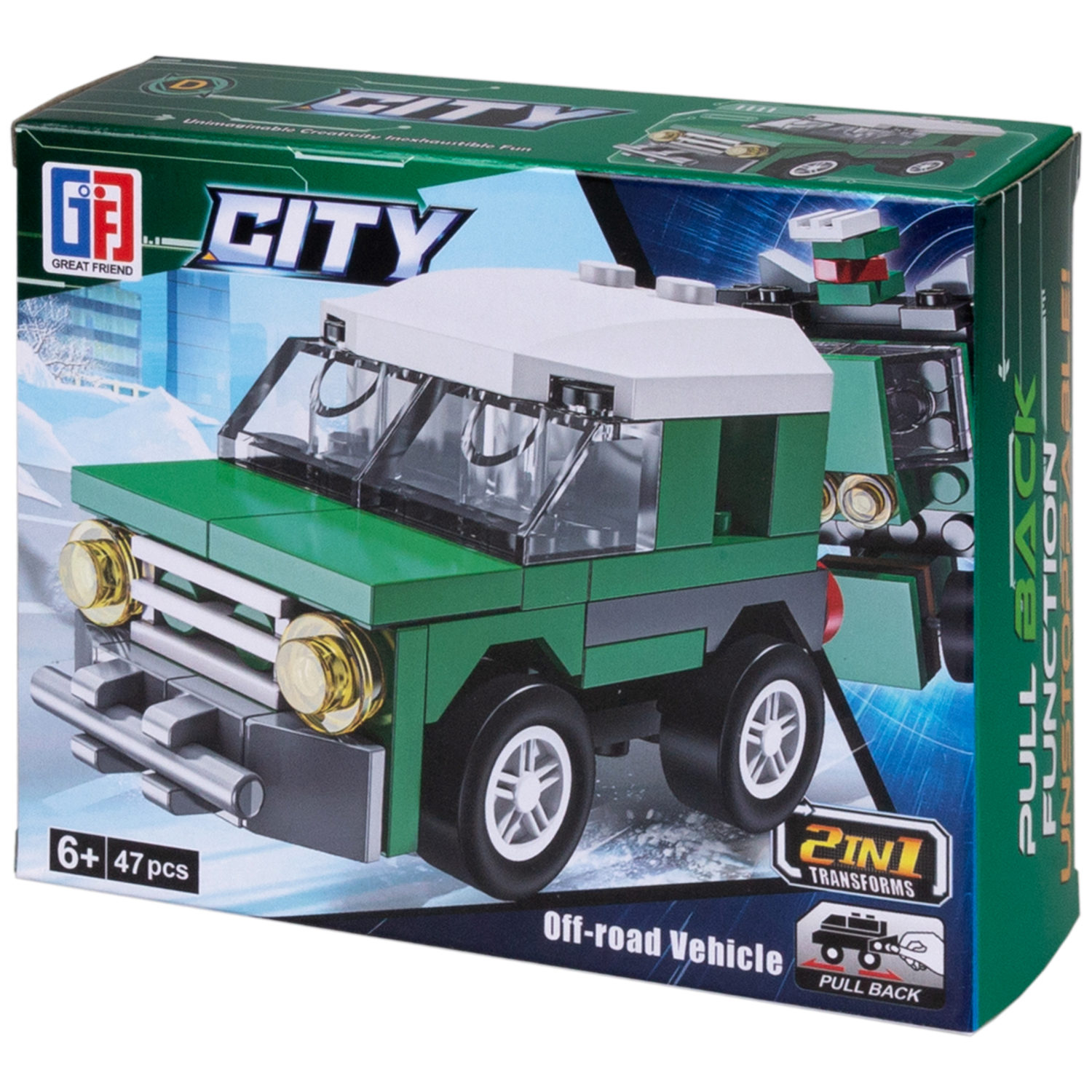 1toy Blockformers Городские службы конструктор, в асс. 4 вида