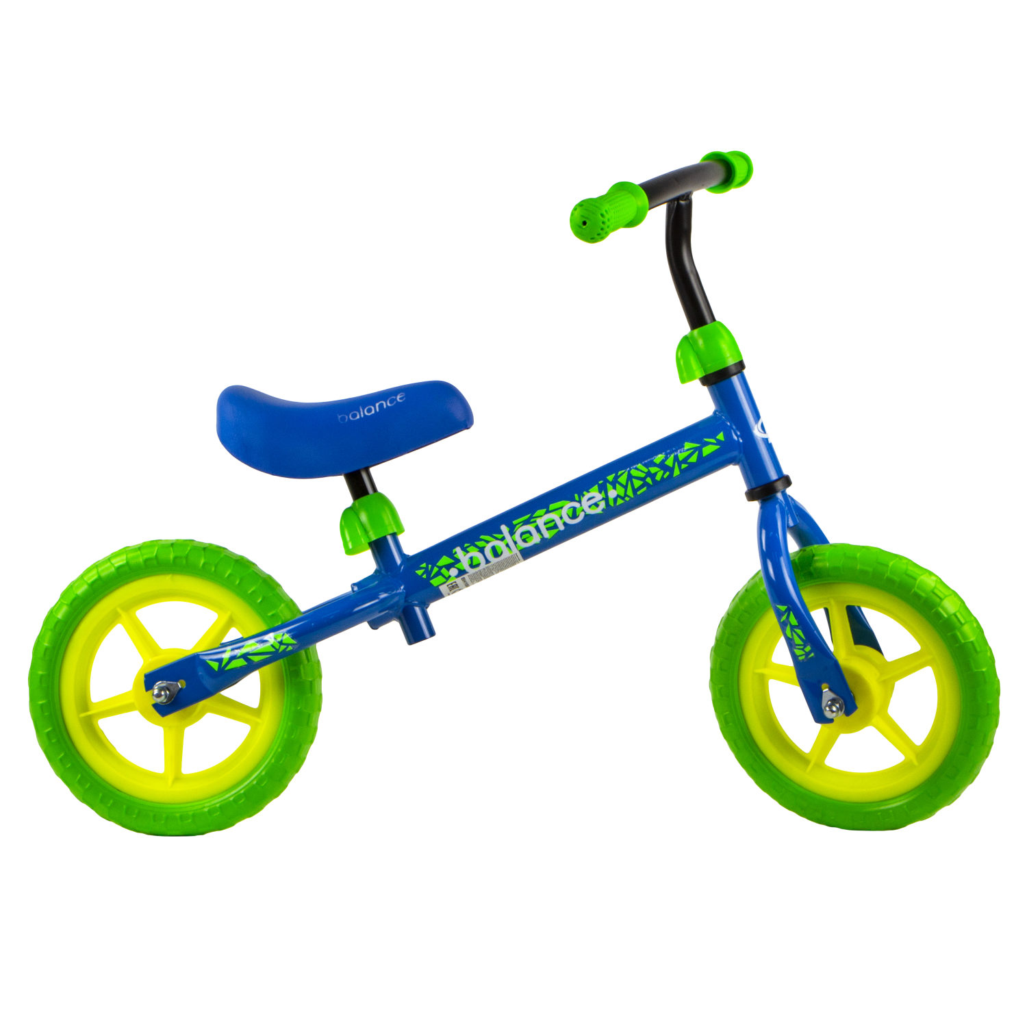 Беговел Navigator, колеса 10", стальная рама, пластиковые обода, EVA покрышки, втулки с подшипниками