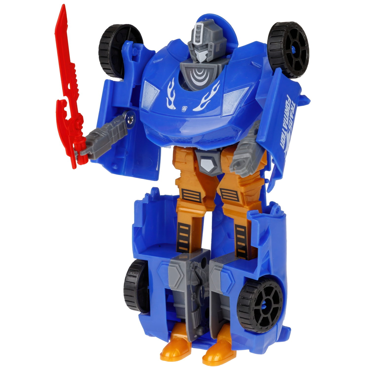 1toy Transcar mini робот-трансформер, 8 см, блистер, в асс. 6 видов