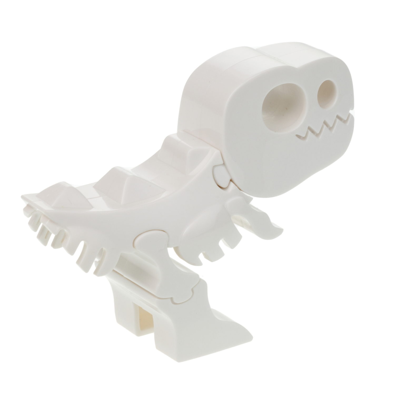 Игрушка динозавр 1TOY 3Dino Magnetic Тираннозавр, сборный, с магнитом, для развития моторики и сил рук, цвет оранжевый