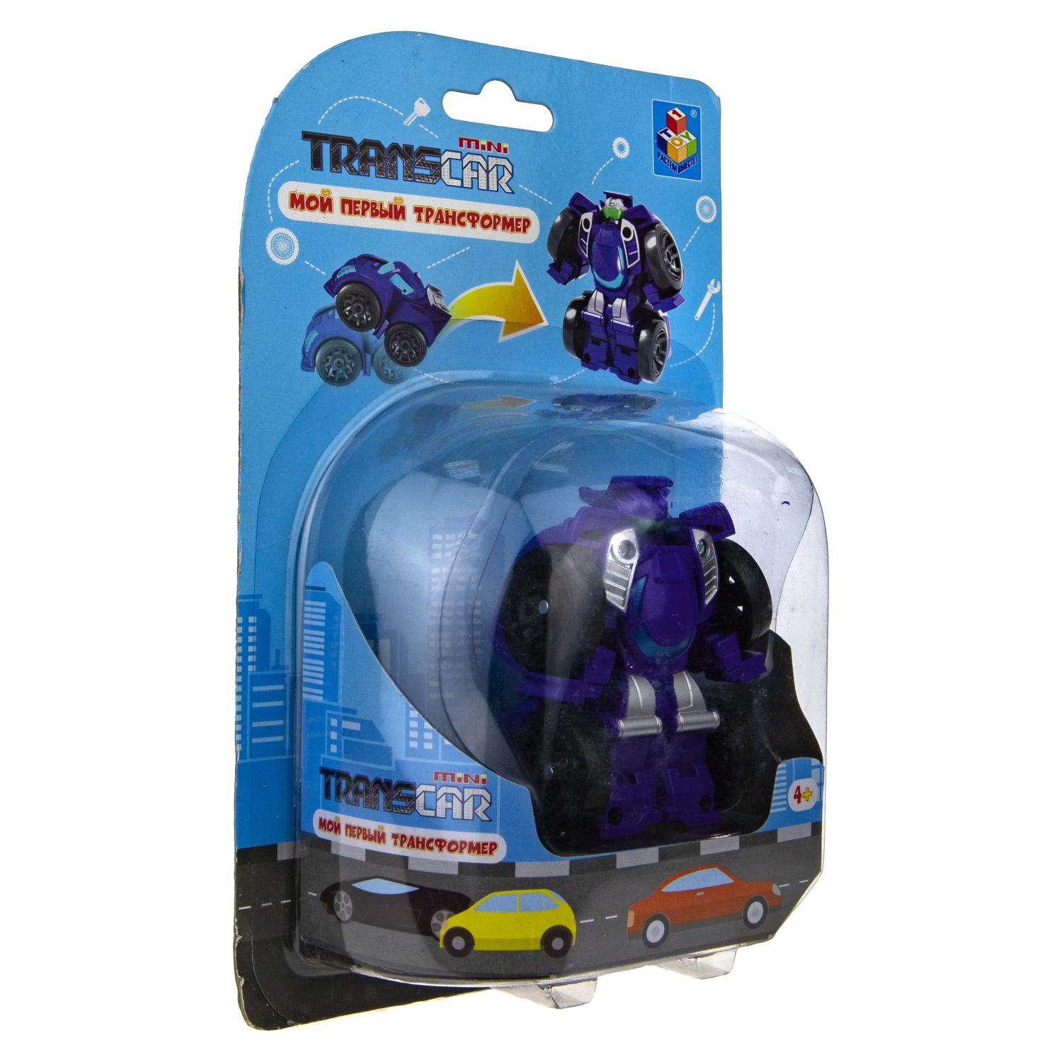 Трансформер 1TOY "Мой первый трансформер" Суперкар