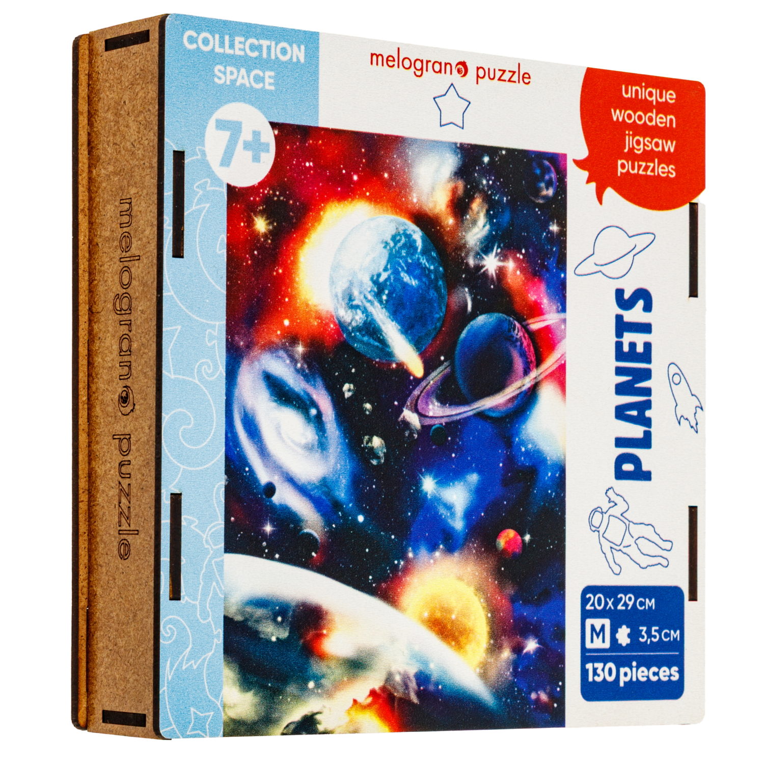 Пазлы Collection Space Космос, 130 деталей