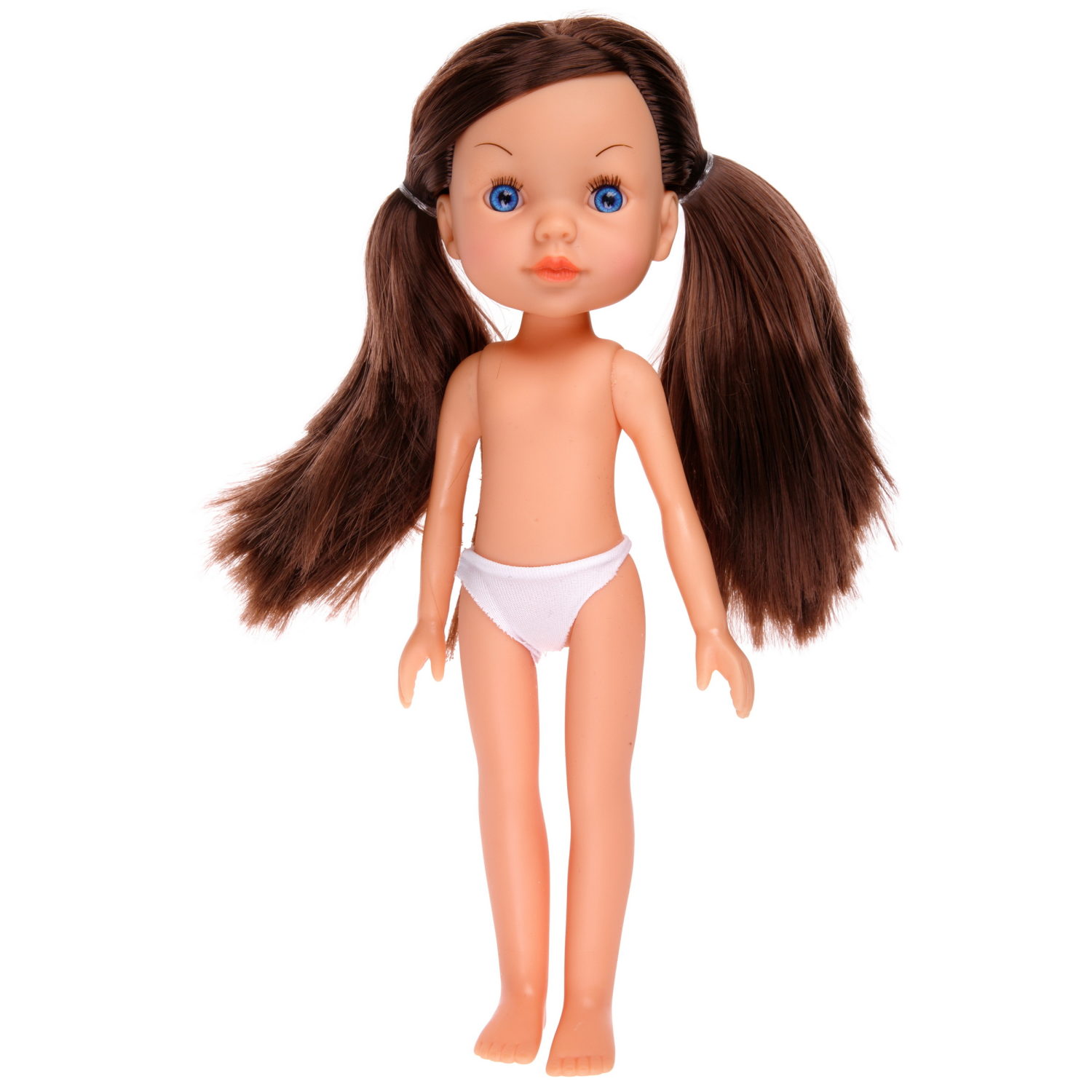 Кукла для девочки 1TOY Alisa испанский стиль, брюнетка с длинными волосами, маленькая, 23 см