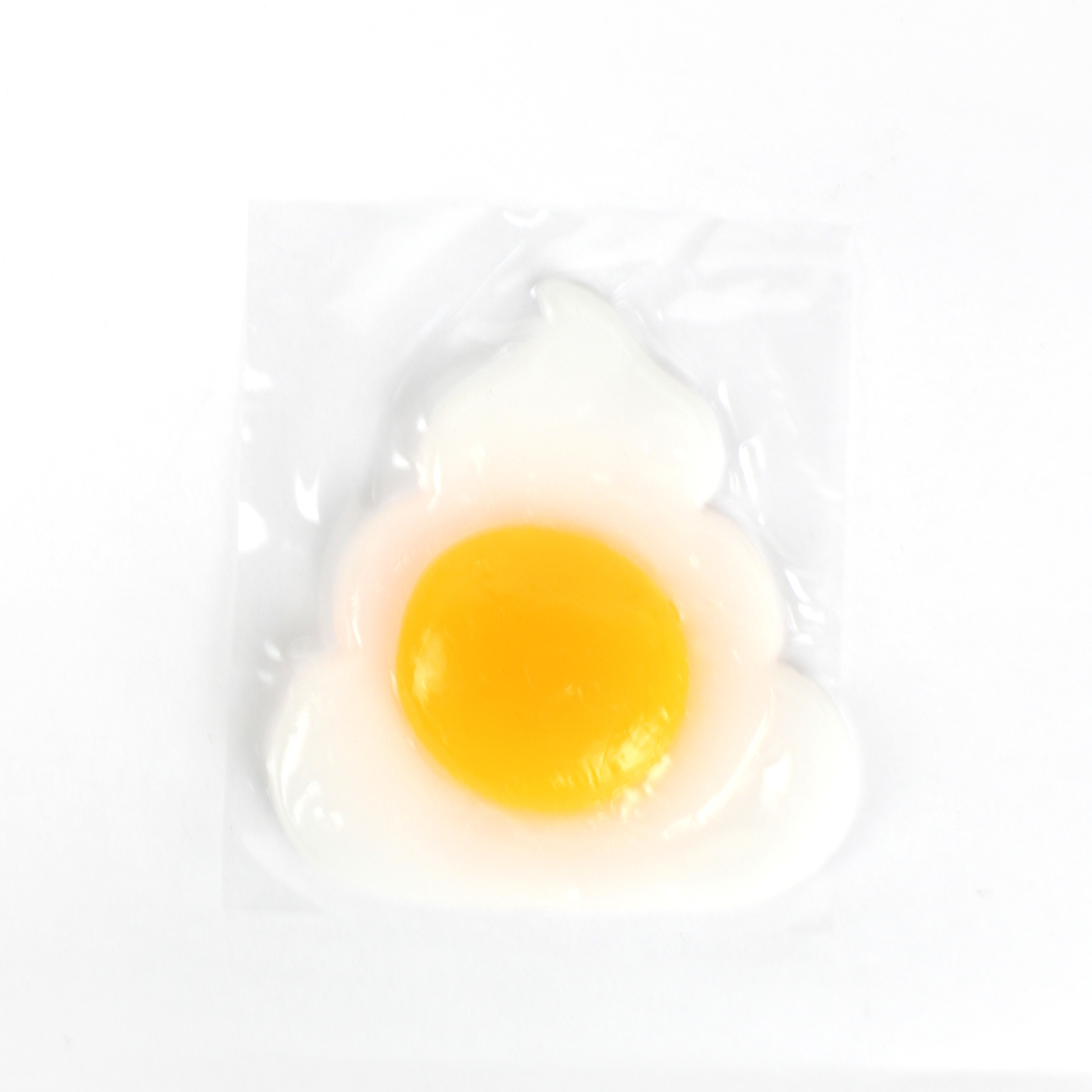 1TOY Мелкие пакости, лизун - яичница (упаковка пакет 60 шт/блок 360 шт,/кор720 шт.