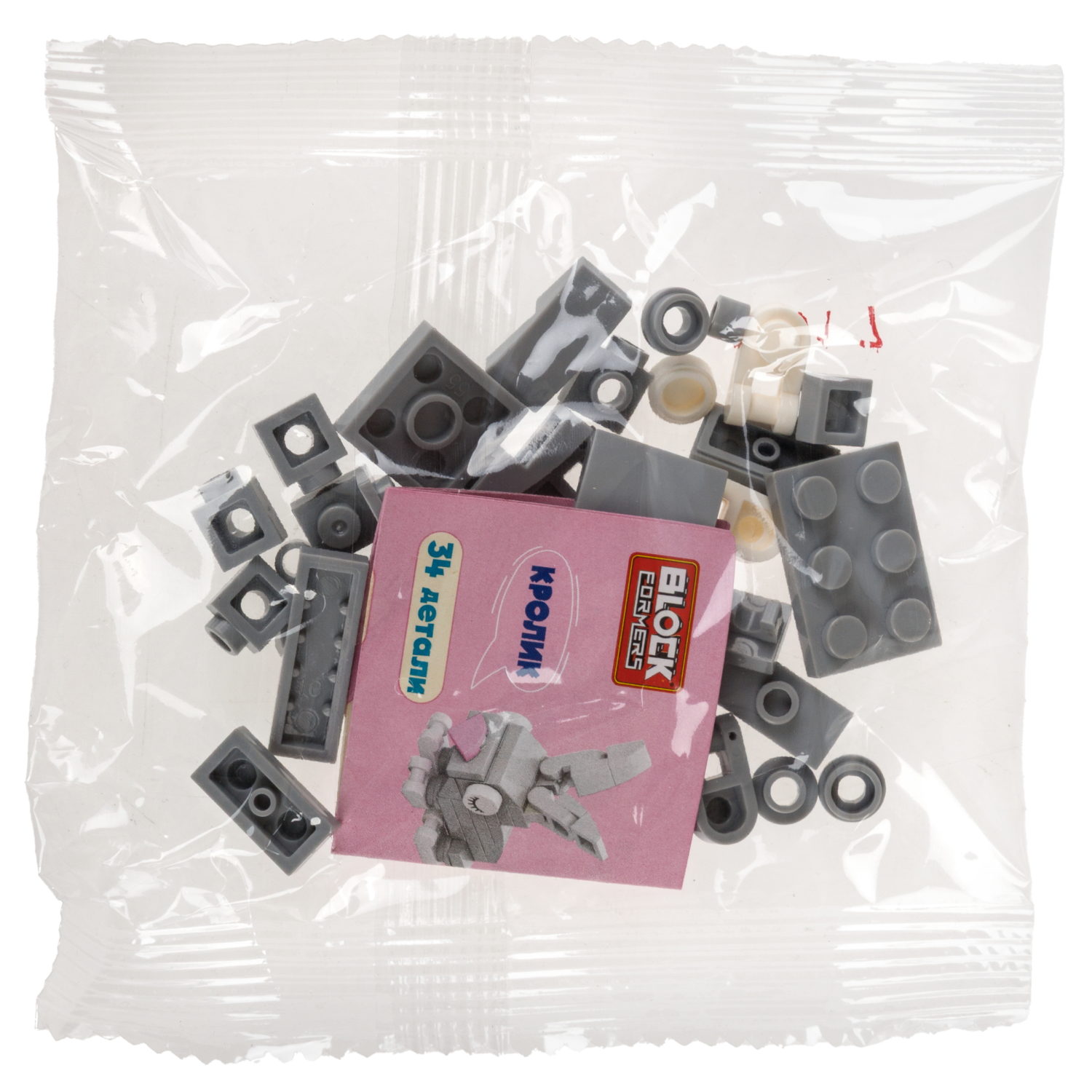 Конструктор 1TOY Blockformers Мир питомцев, 10 видов