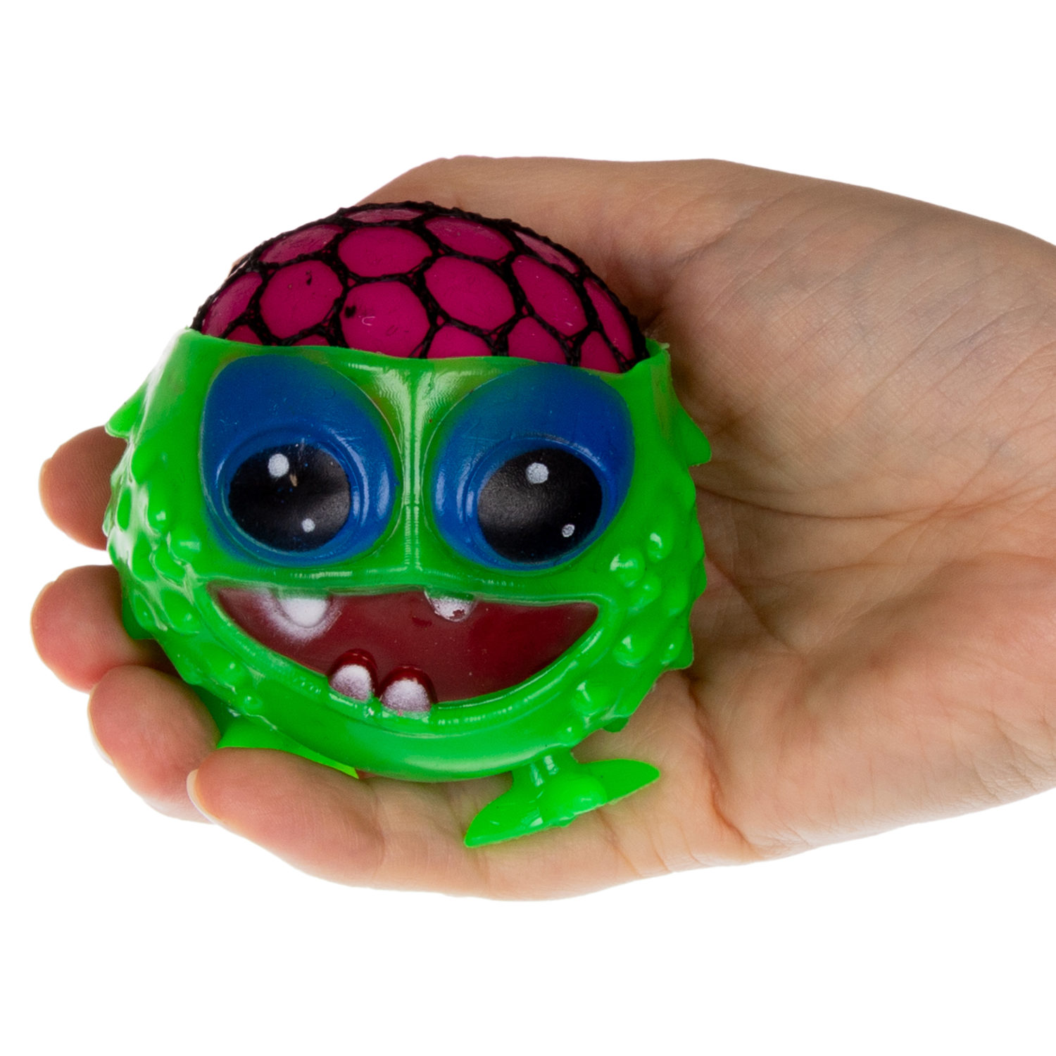 Антистресс-игрушка для рук 1toy Инопланетянин, для детей и взрослых, 4 цвета в ассортименте