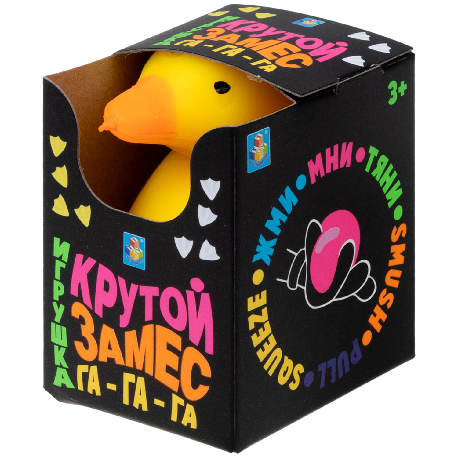 Игрушка-антистресс 1TOY Крутой замес Гусь,  в ассортименте, 10,5х7,5 см