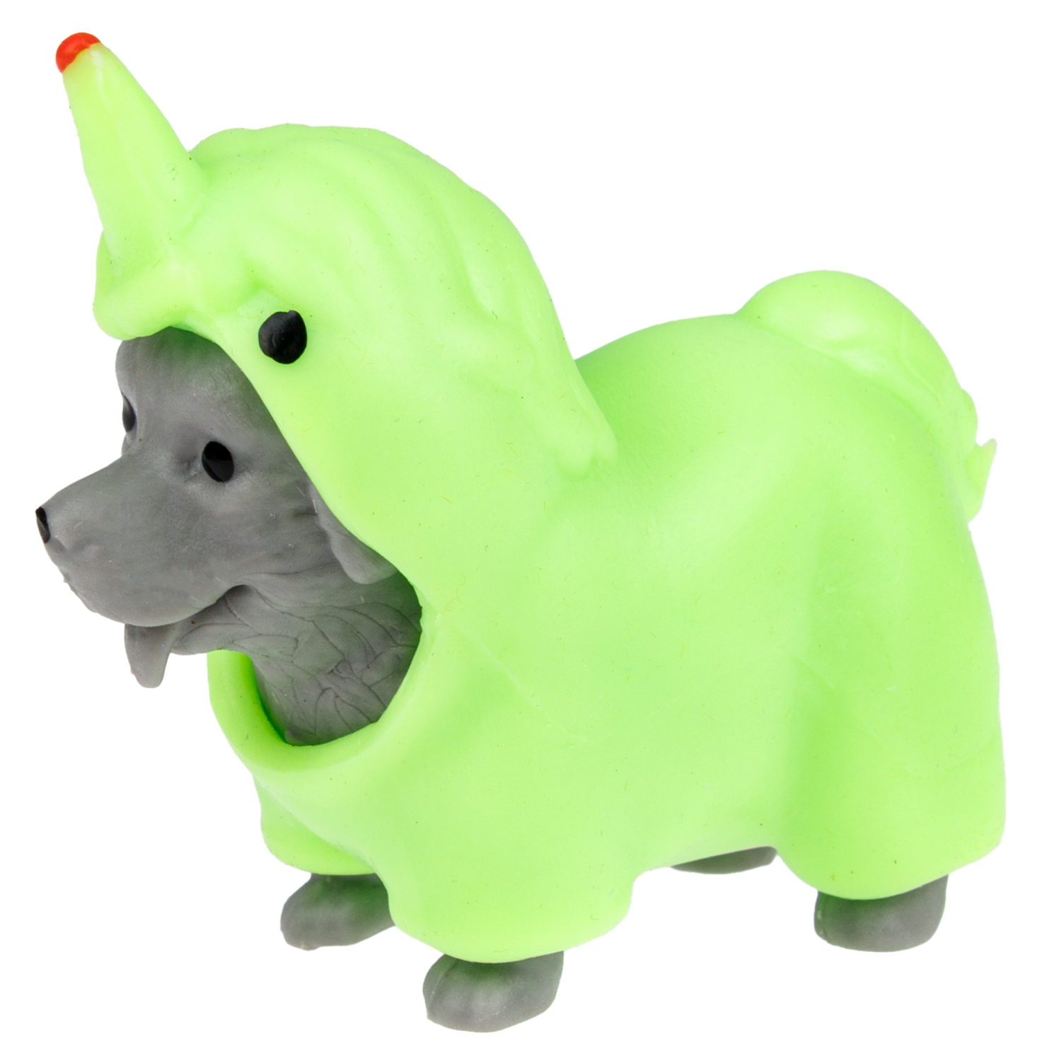 1toy "Прокачка для собачки", тянущиеся собачки в костюмчиках, мини 3,5*3,5*4 см д/б 24 шт