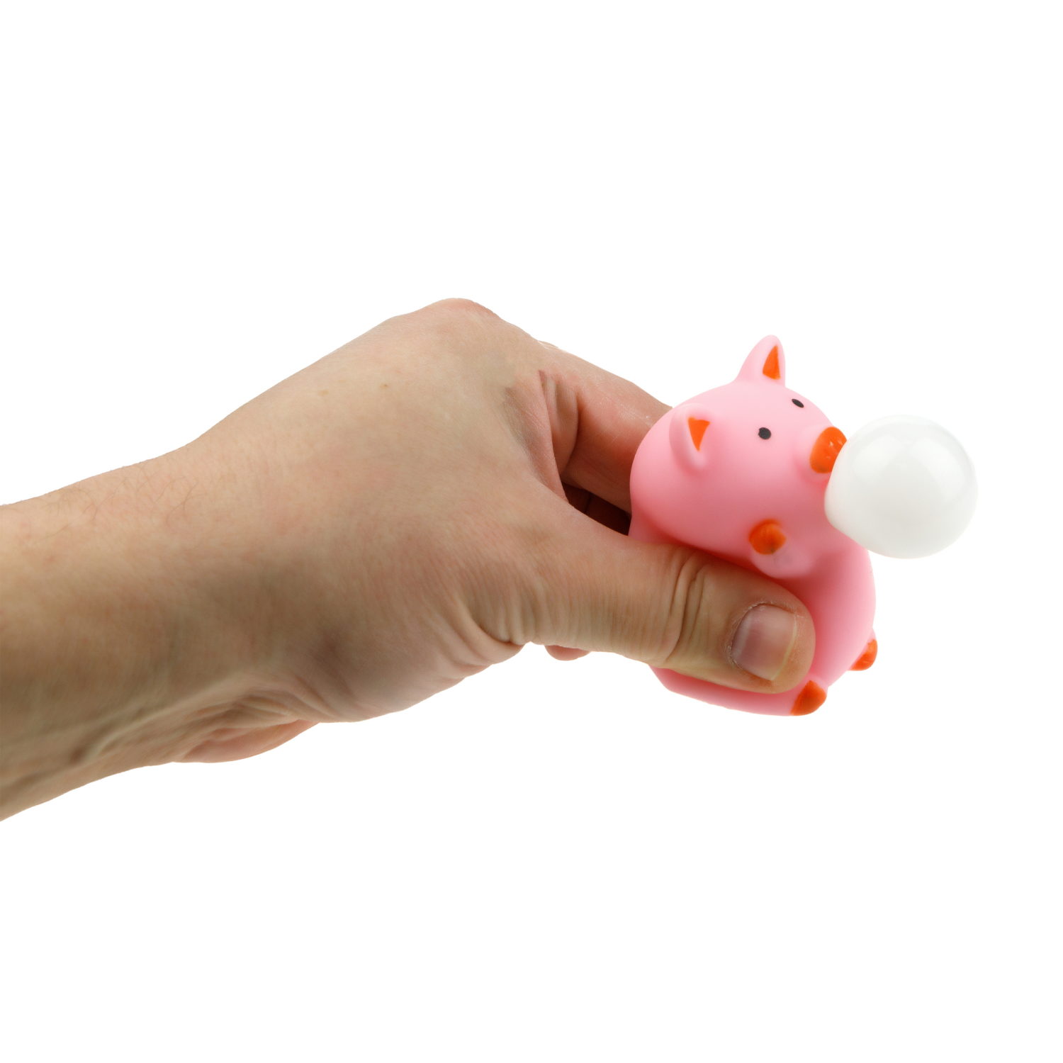 1toy Bubble Gum-антистресс "Животные" 6,5х6,5х5 см, 4 вида в асс., 12 шт. в д/б