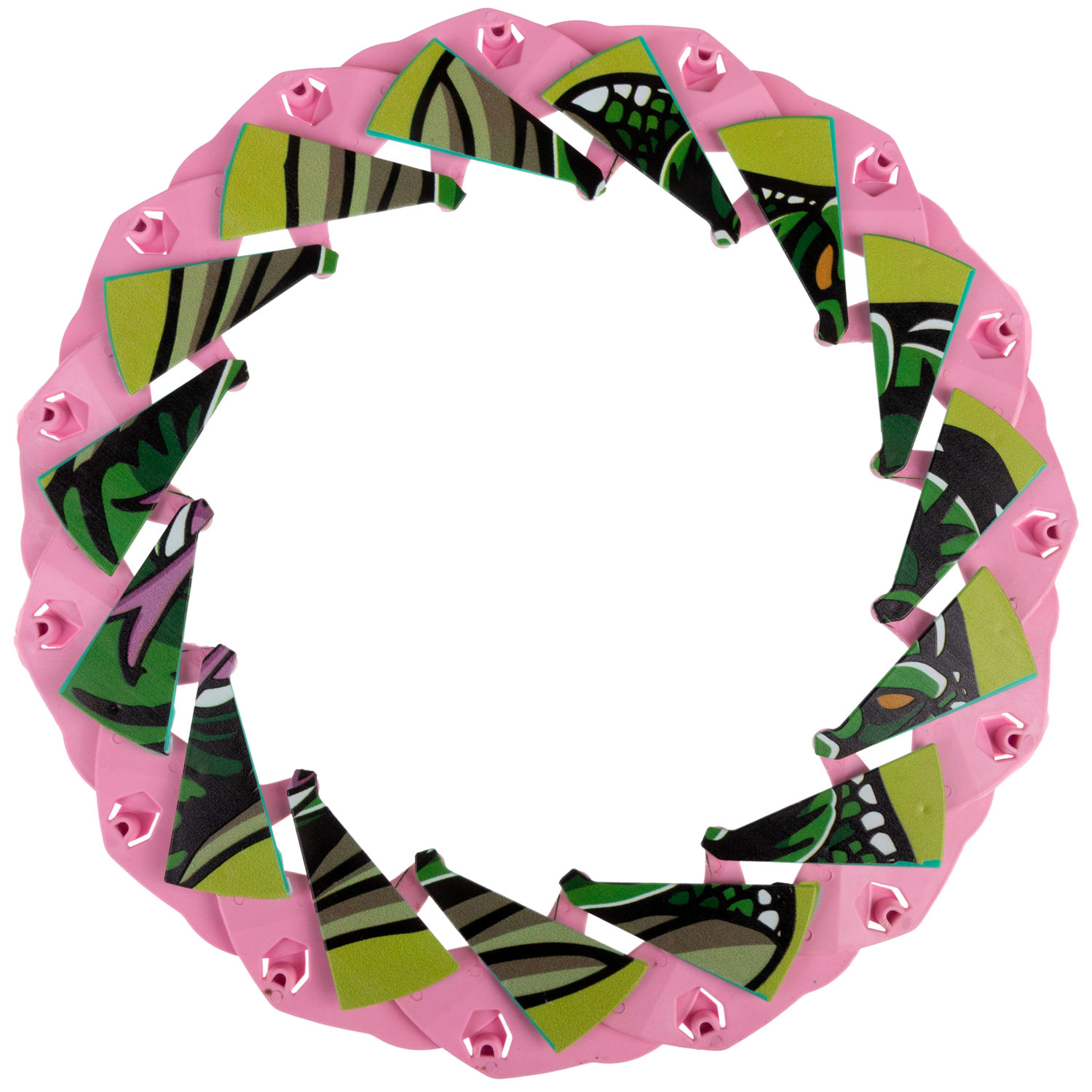 Фрисби складной 1TOY 12/25 см, с принтом, 9 видов в ассортименте