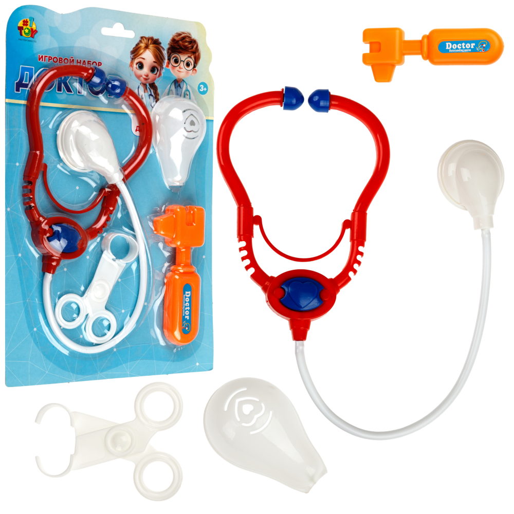 Игровой набор 1TOY Доктор с аксессуарами
