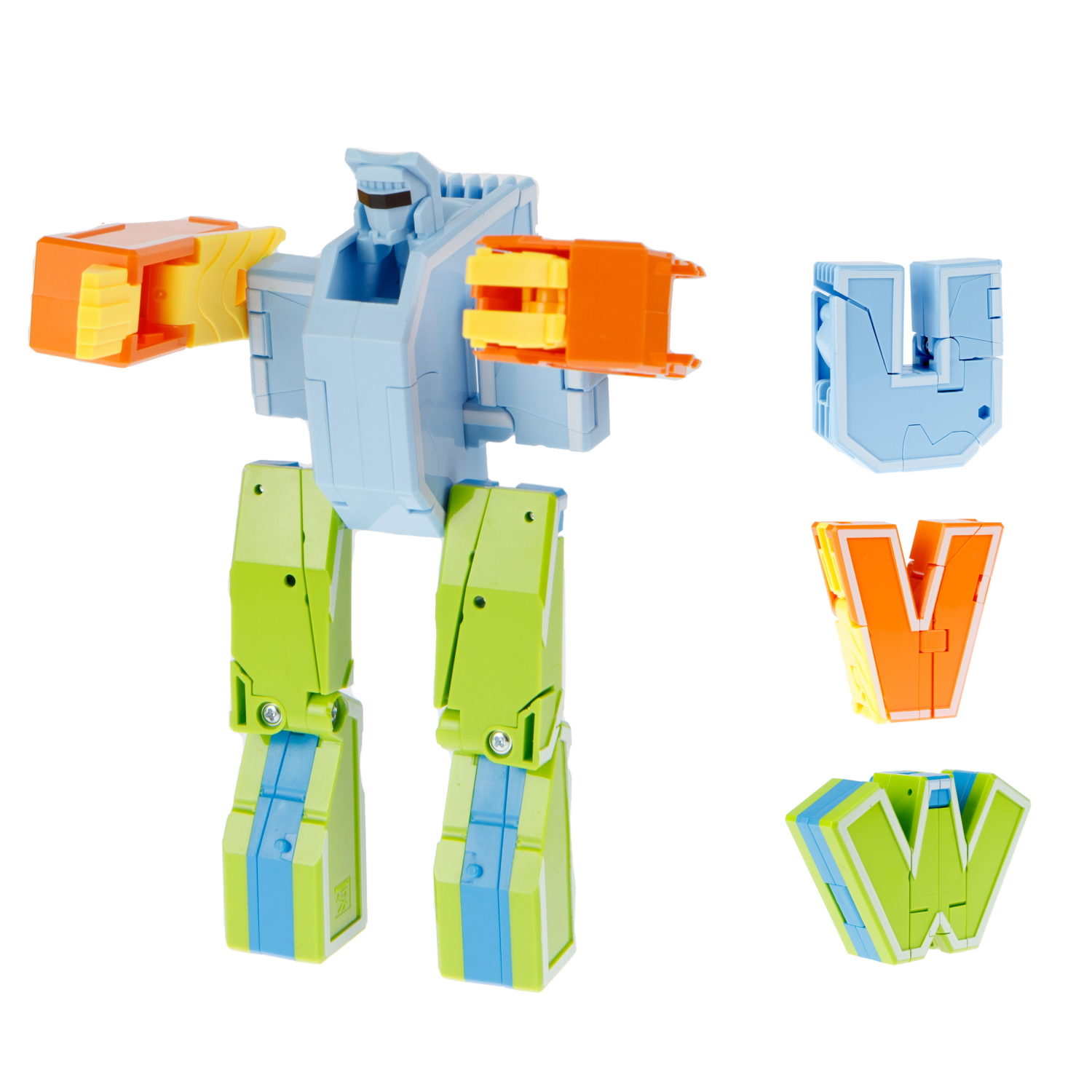 Трансформеры 1TOY, трансботы Lingvo Zoo, роботы, английские буквы от A до Z