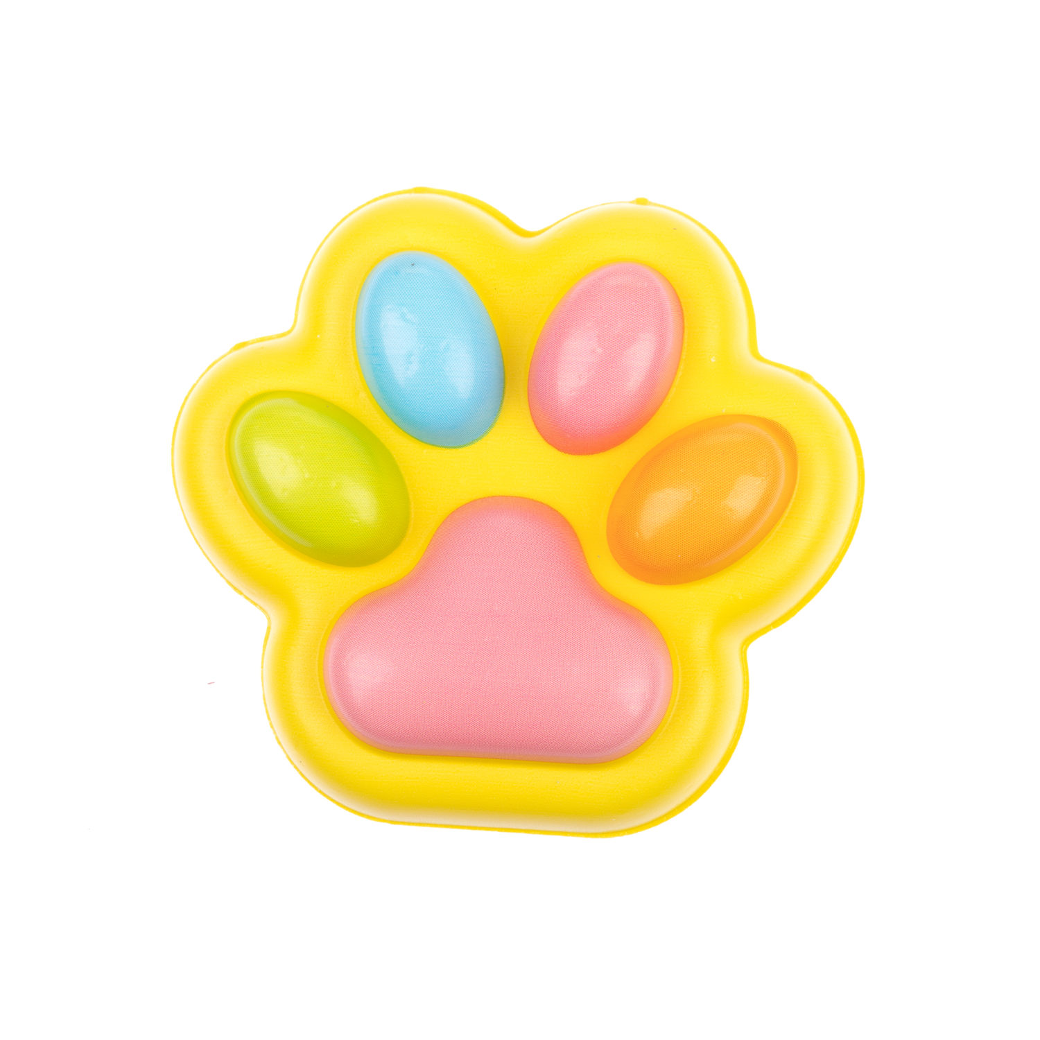 1toy Жмяка лапка-антистресс 6 шт. в ассорт. 8*8*3 см