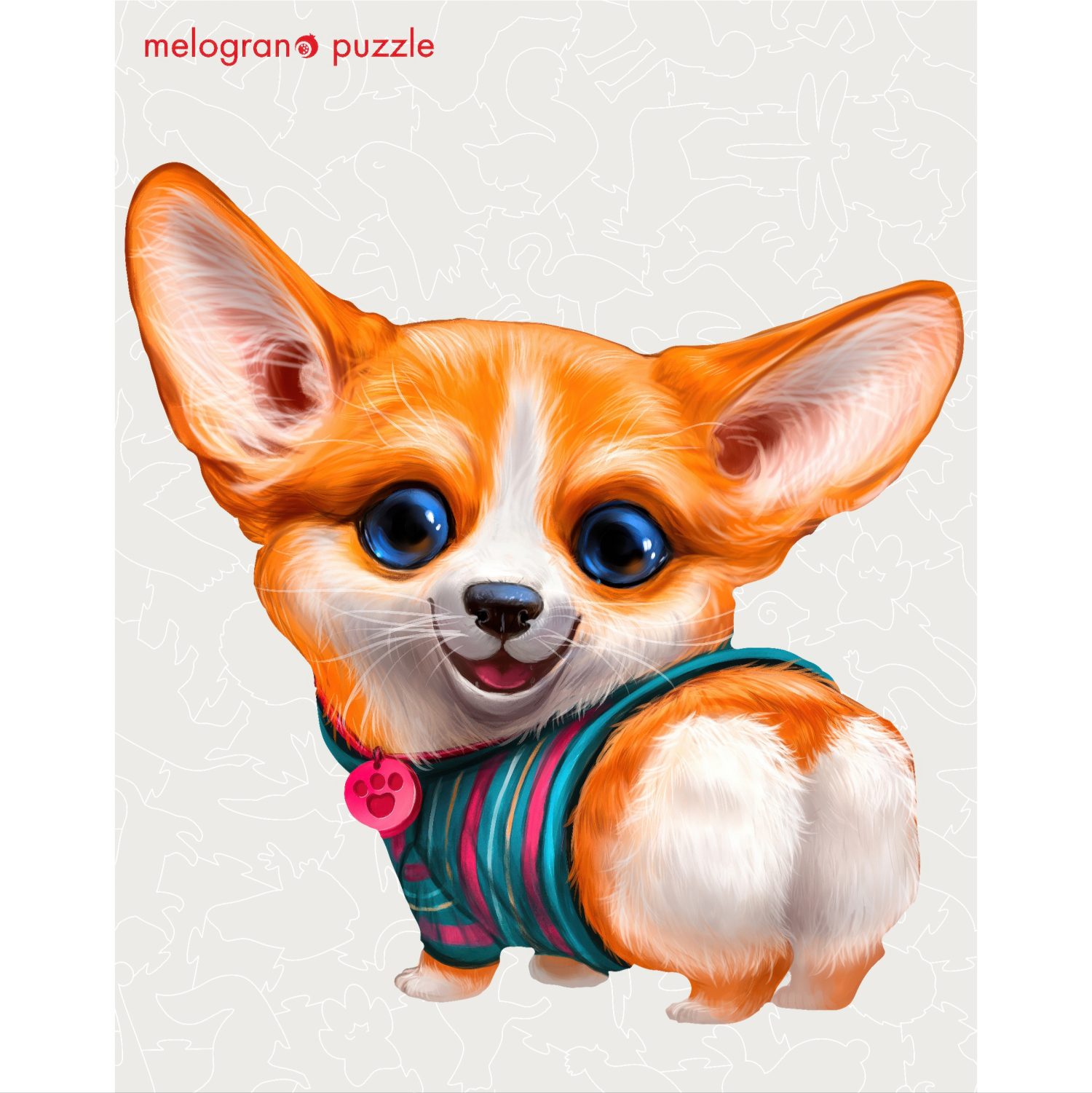 Пазлы Collection Animals Корги, 60 деталей