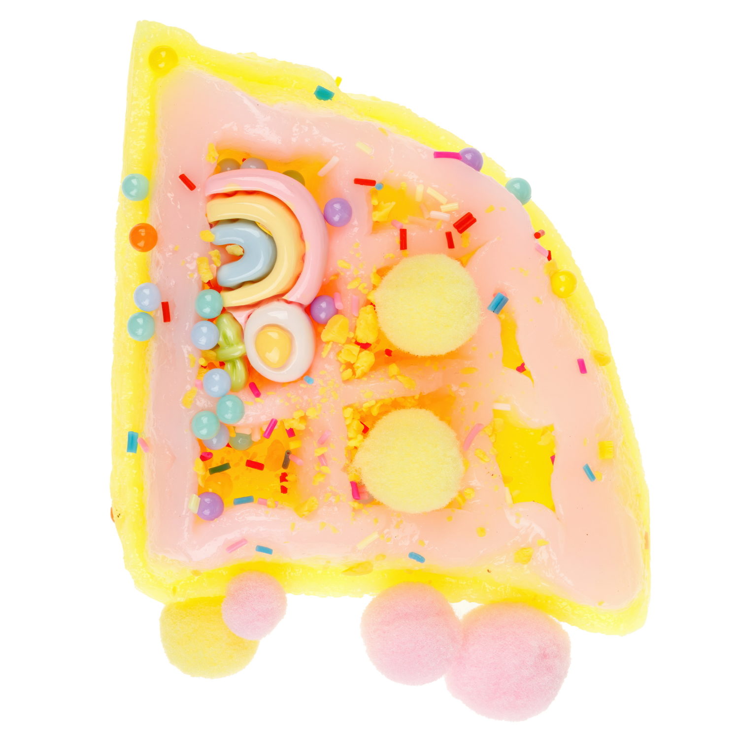 Игрушка-антистресс 1TOY Крутой замес «Няшка-вкусняшка», «Вафля бельгийская с посыпками», с колокольчиком, в ассортименте