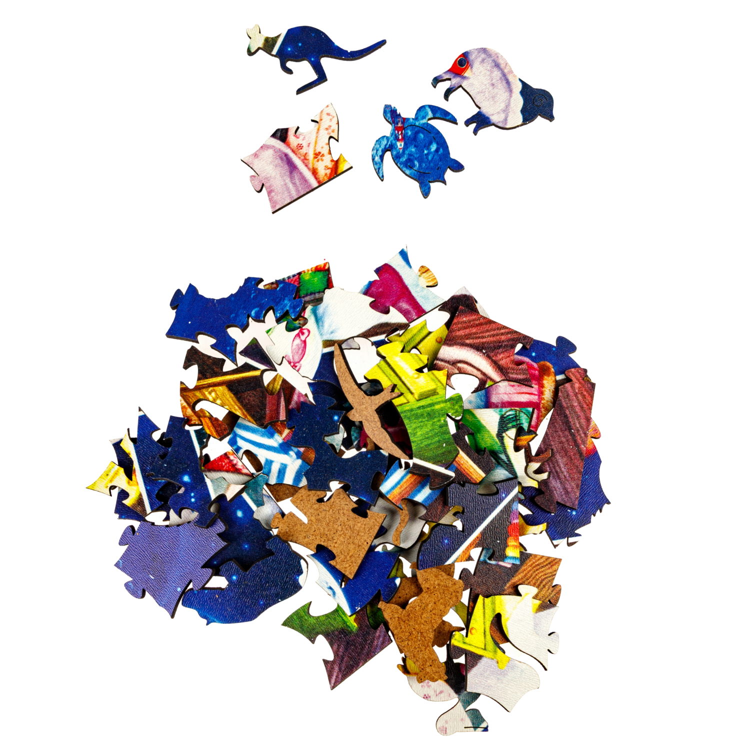 Деревянные пазлы Collection Animation  Друзья, 80 деталей