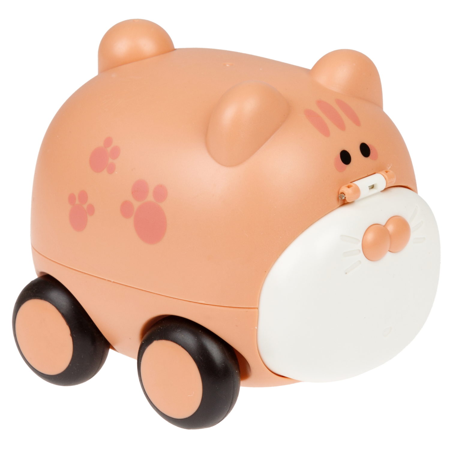 Кот игрушка-катапульта с детёнышем 1TOY УБЕГАЙ-КА