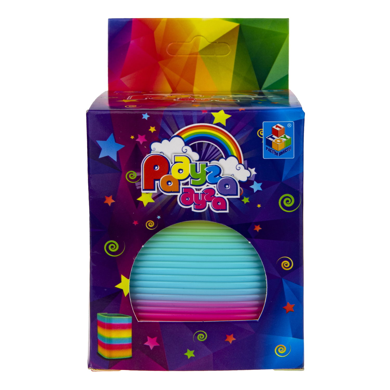 1TOY пружинка Радуга-Дуга куб 
