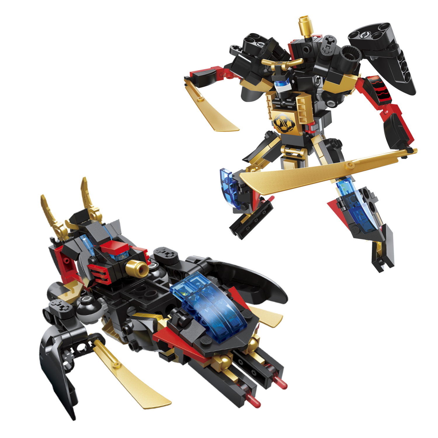 Конструктор  Трансформер BLOCKFORMERS  "Мегасамурай" Cерия TRANS CONNECTOR, 6 видов на выбор