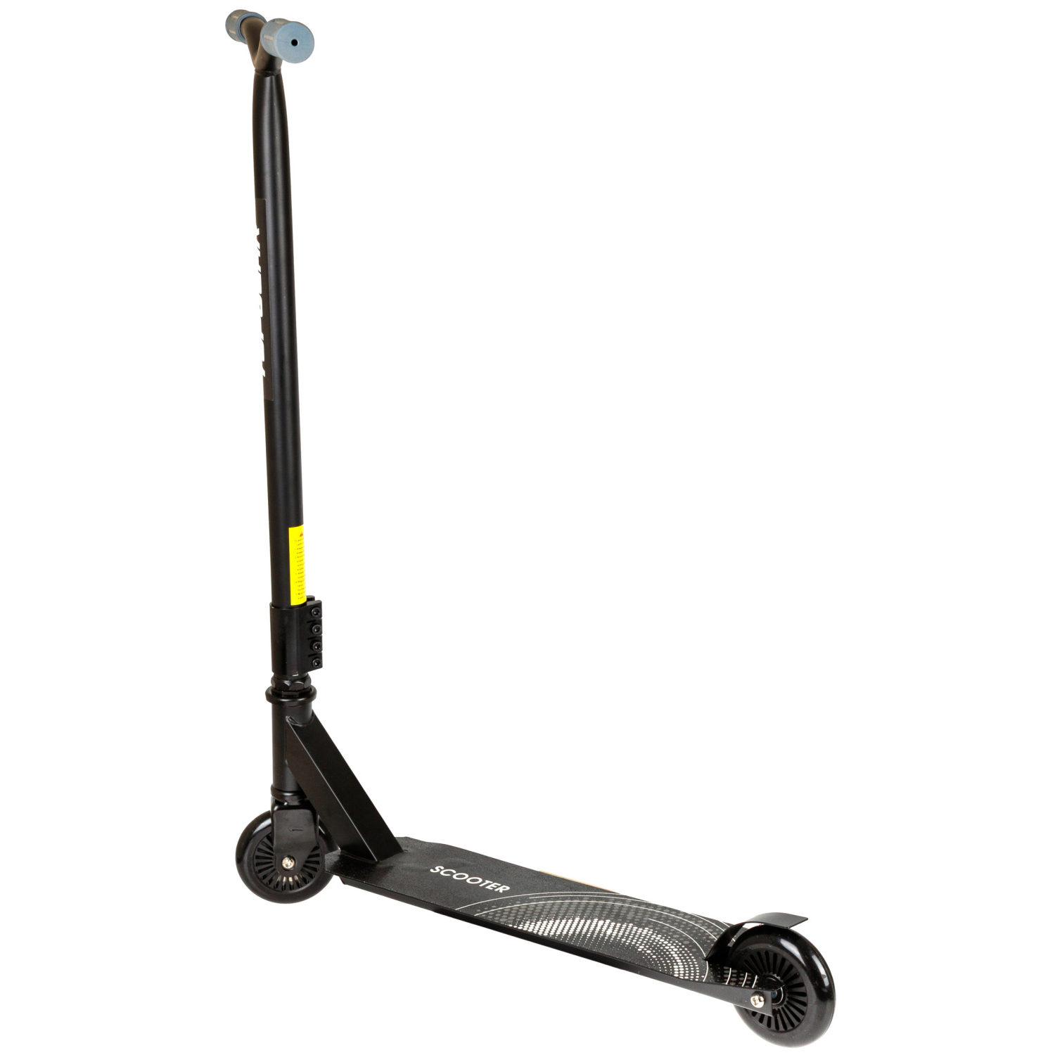 Самокат трюковый Topgear, 2-х кол. PU 2х100 мм, неопреновые грипсы, 65*48*79 см, до 100 кг, черно-серый