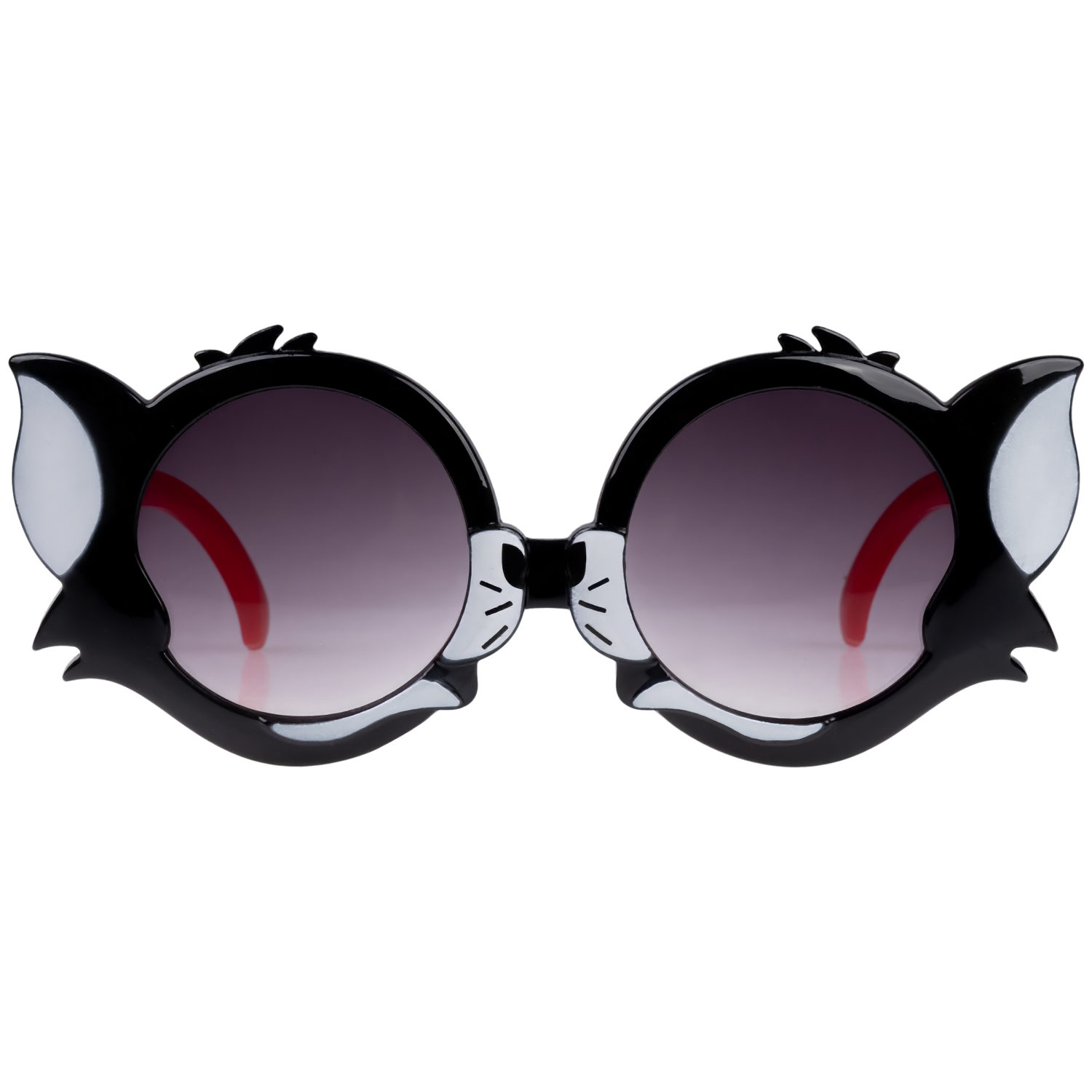 Солнцезащитные очки для детей и повязка для волос Lukky Fashion "Милая Кошечка", черный цвет