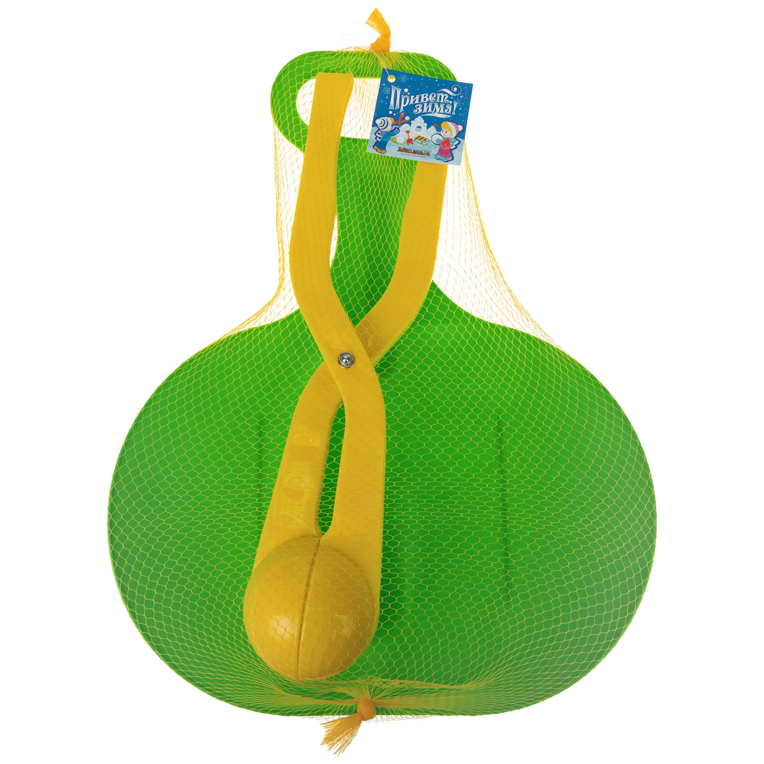 Игрушки для зимы 1TOY снежкодел 36 см и ледянка 38смх32 см