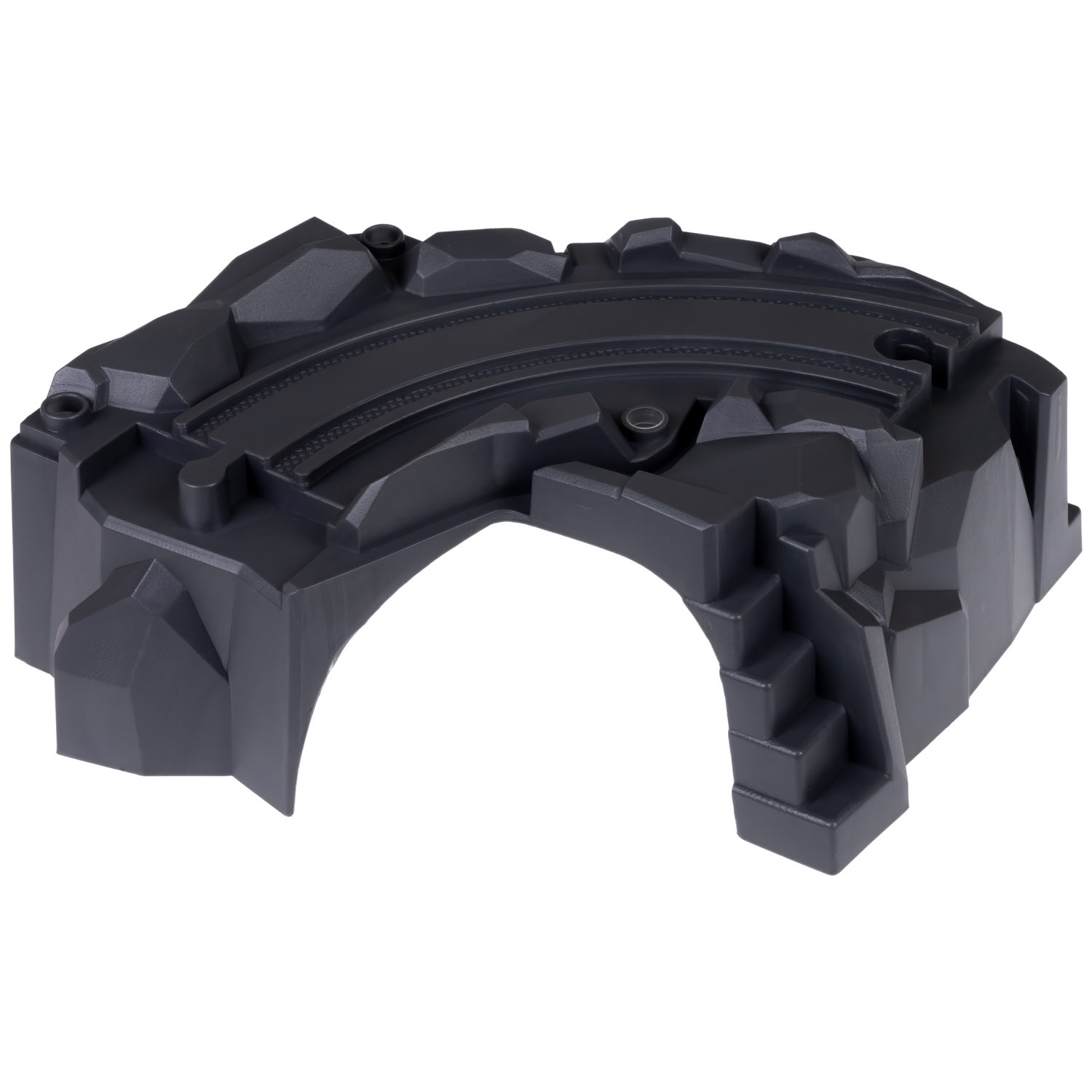 Деревянная железная дорога 1TOY GOODOK с электропоездом на пульте управления, 49 элементов