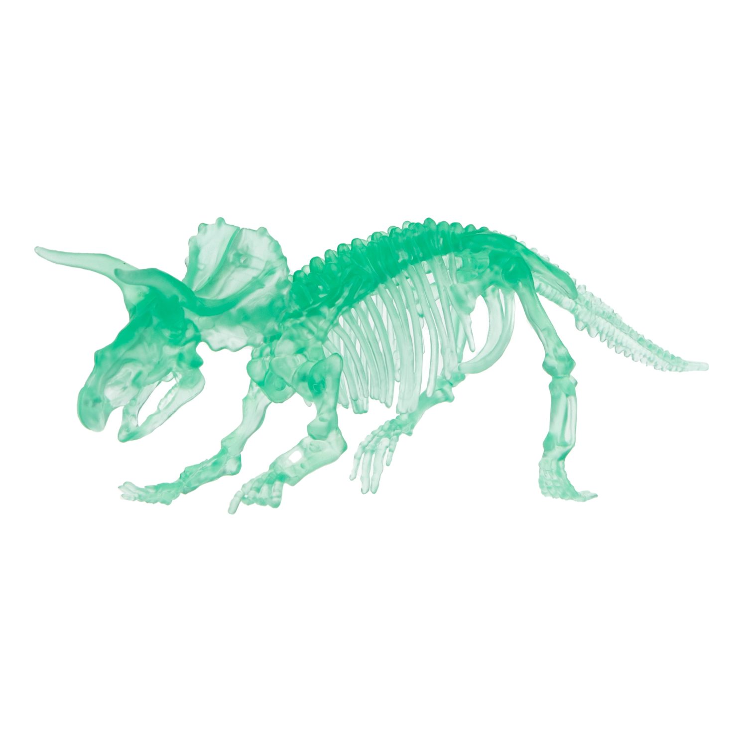 1toy "3DINO LUMINUS", люминесцентные динозавры, 6 видов, 12 шт/дисплей бокс