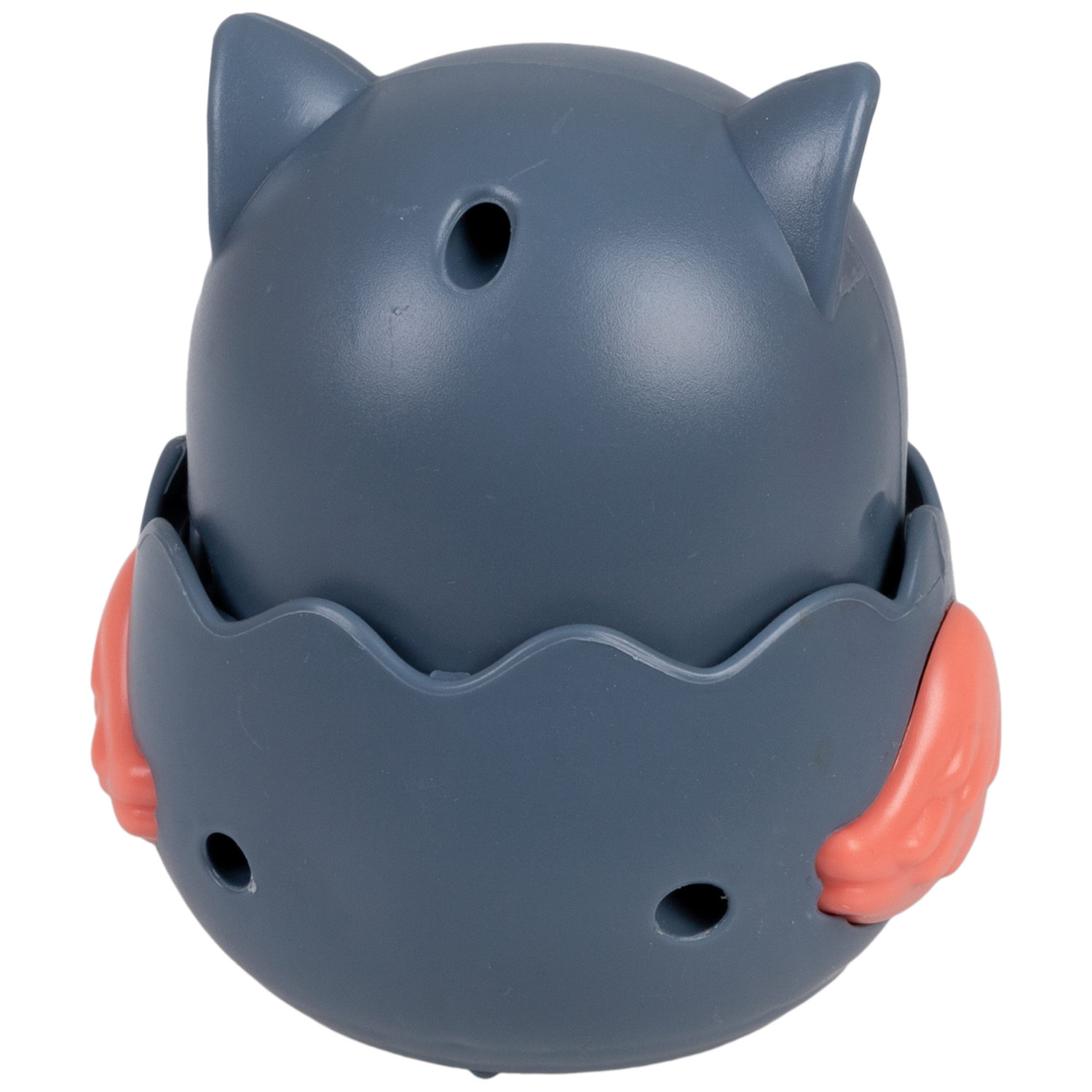 Игрушка детская 1TOY Покатушки Весёлая Сова, инерционная, работает без батареек, 4 цвета в ассортименте