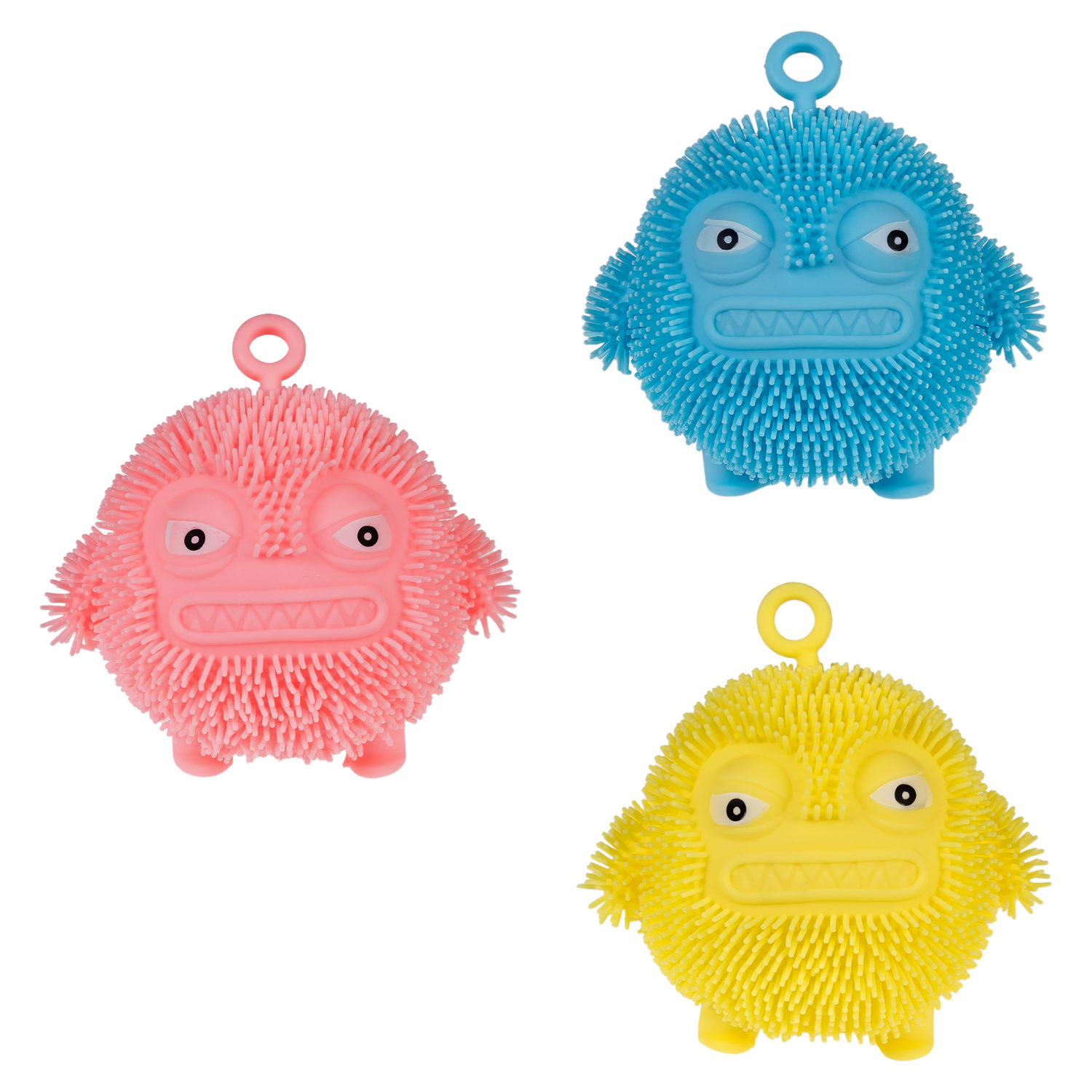 1Toy Йо-Ёжик "Монстры", 8х8 cм, 4 вида в ассортименте