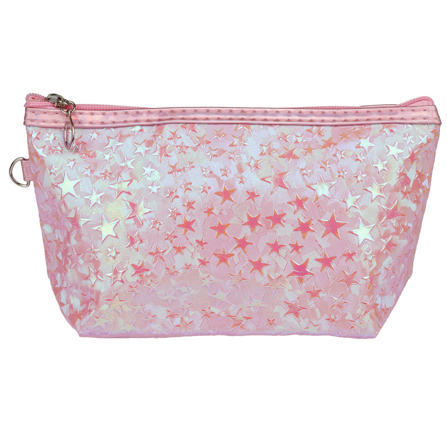 Косметичка блестящая Lukky Holographic Stars, 23,5*14*7 см