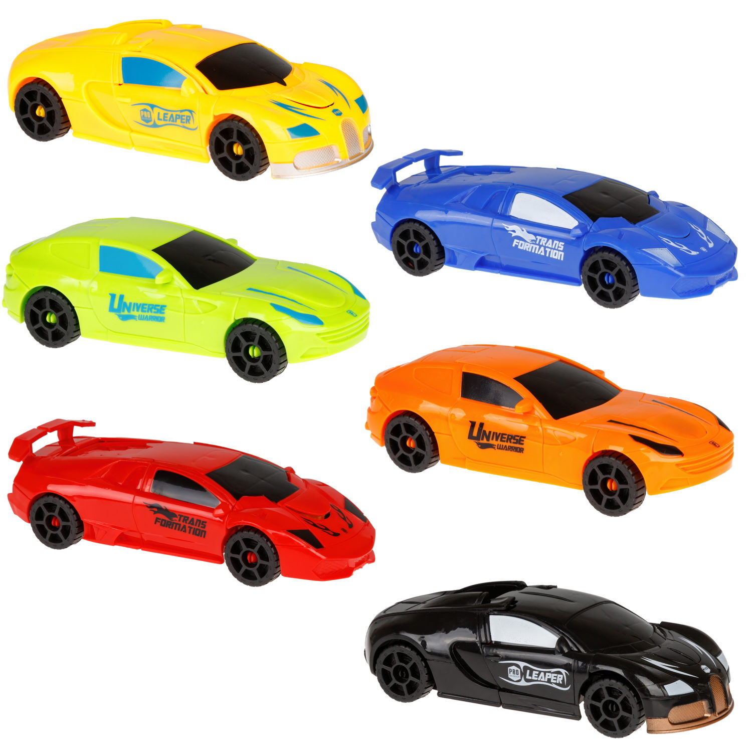 1toy Transcar mini робот-трансформер, 8 см, блистер, в асс. 6 видов