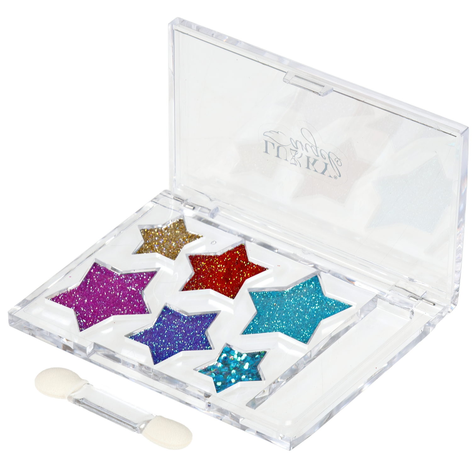 Палетка крем-теней для век детских Lukky Angel, «Звездочки», 6 цветов, 5,4 г