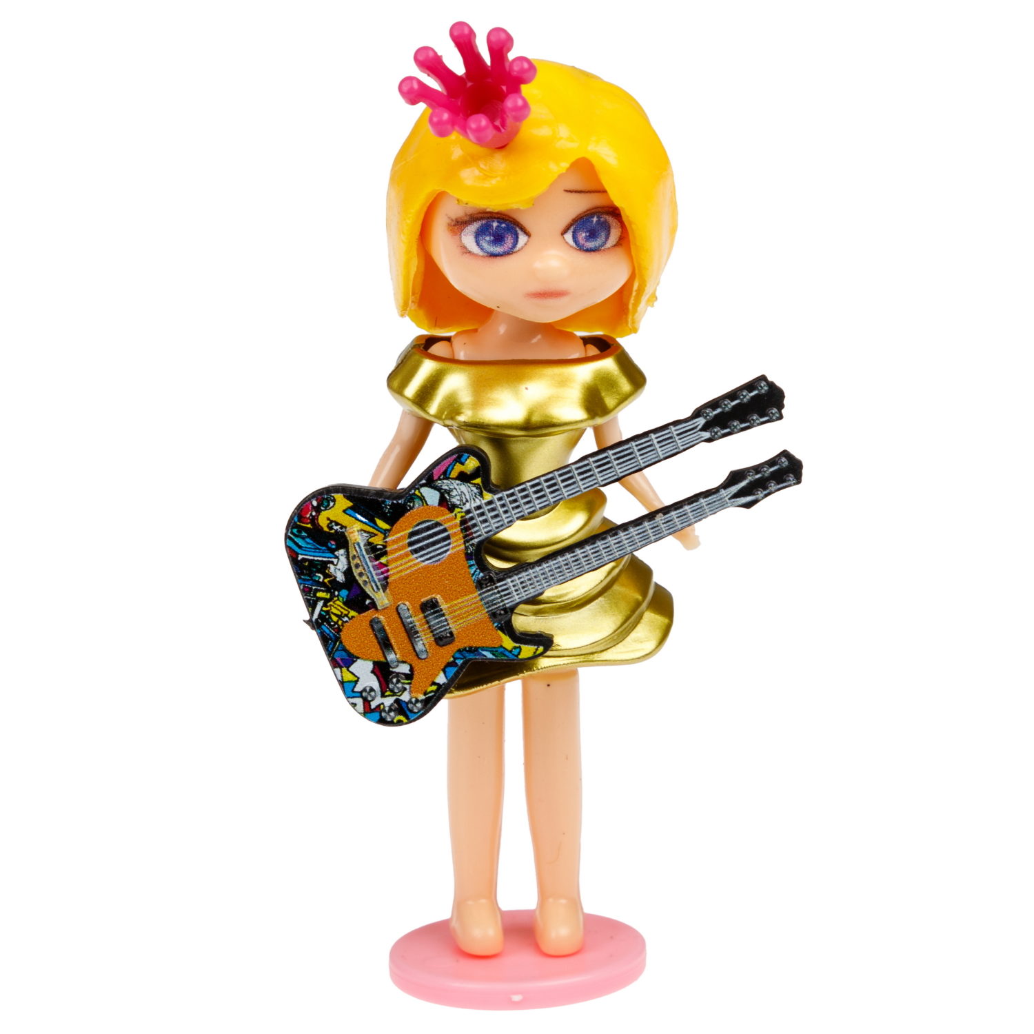 Кукла 1TOY K-POP Girls band с музыкальными инструментами, 30 видов в ассортименте