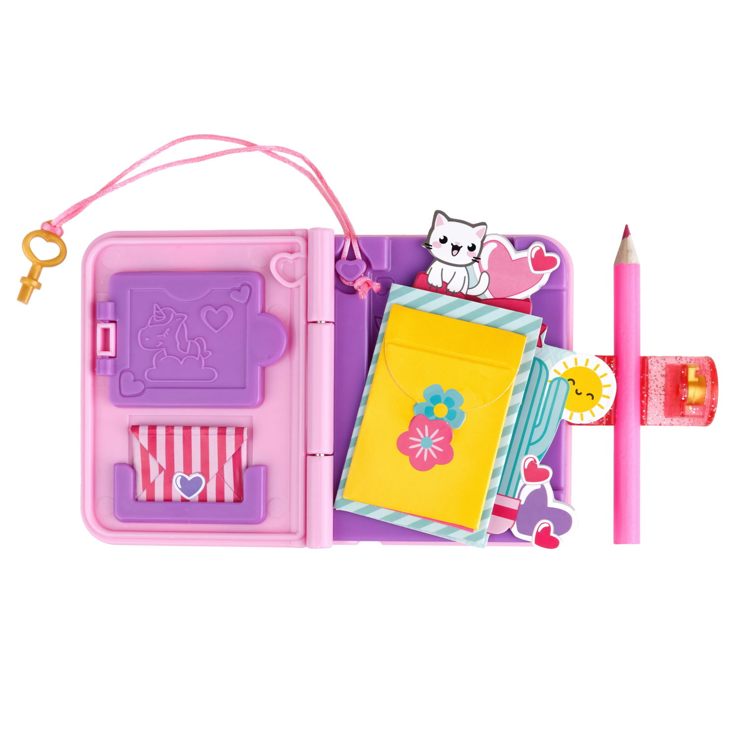 Funlockets Дневник с секретами Mini, 15+ сюрпризов, игровой набор для девочки