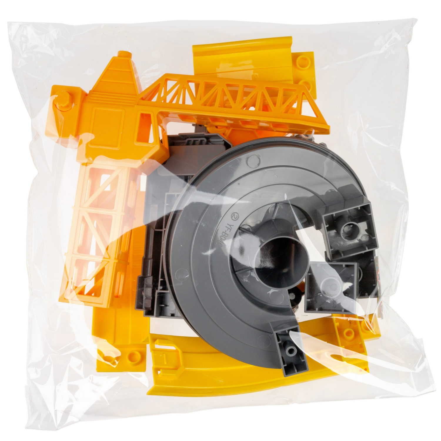 Парковка для машинок 1TOY Транспаркинг Строительный участок, автотрек с машинками