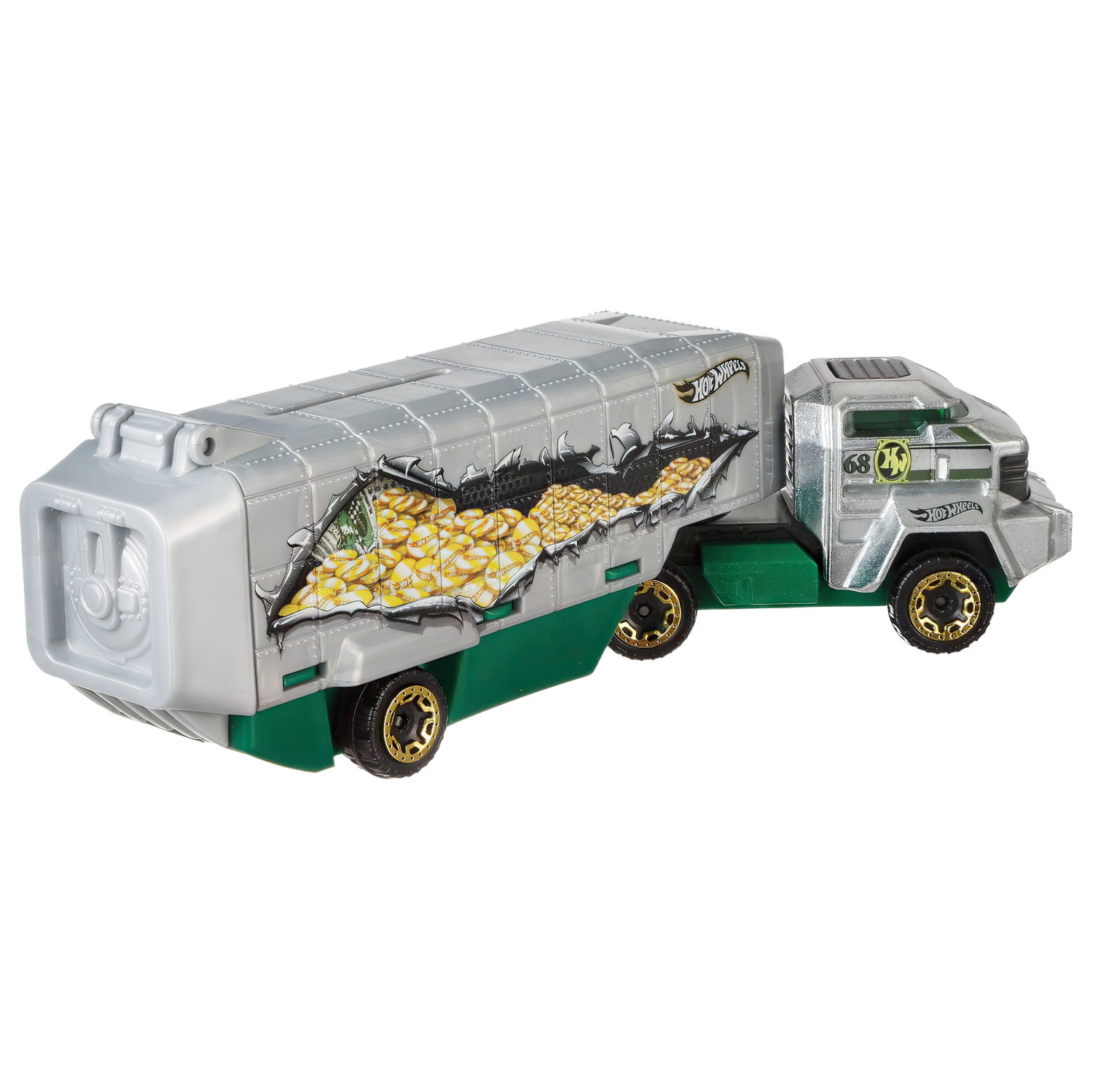 Hot wheels Набор игровой Супергрузовики со спортивными автомобилями, в асс.