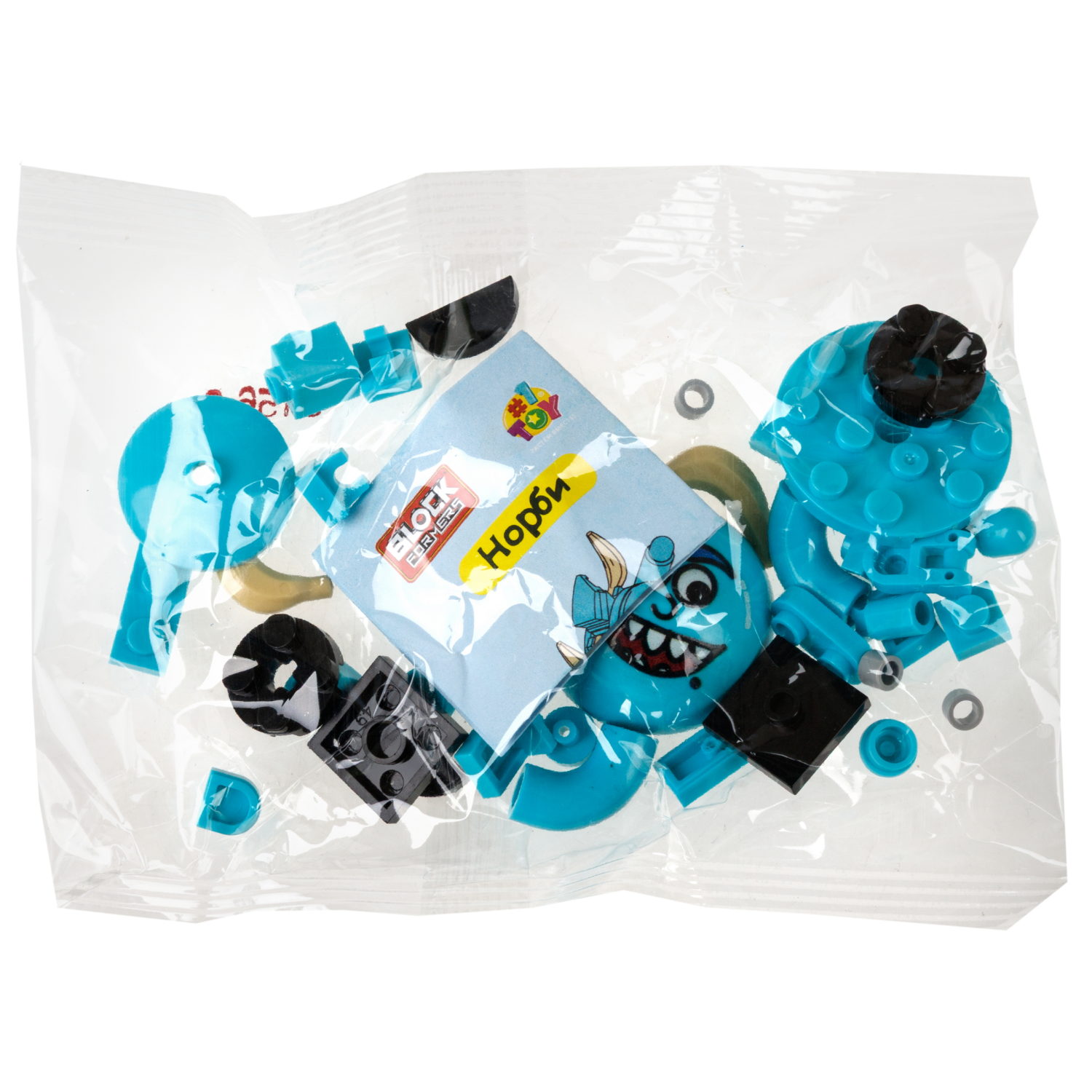 Конструктор 1TOY Blockformers Monstrix: Кругляши, 12 видов