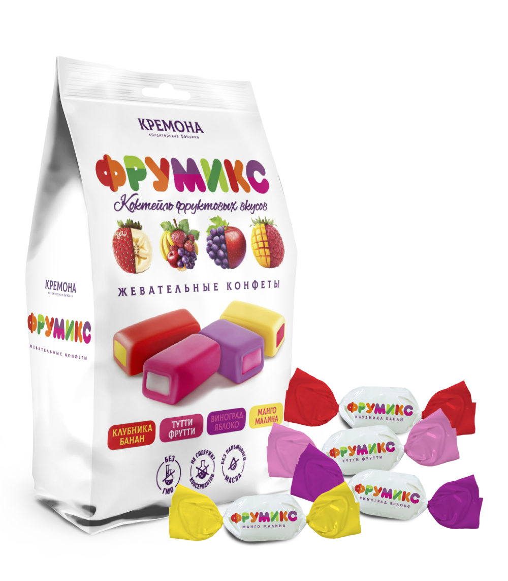 ФРУМИКС Жевательные конфеты ассорти, 150г х 36