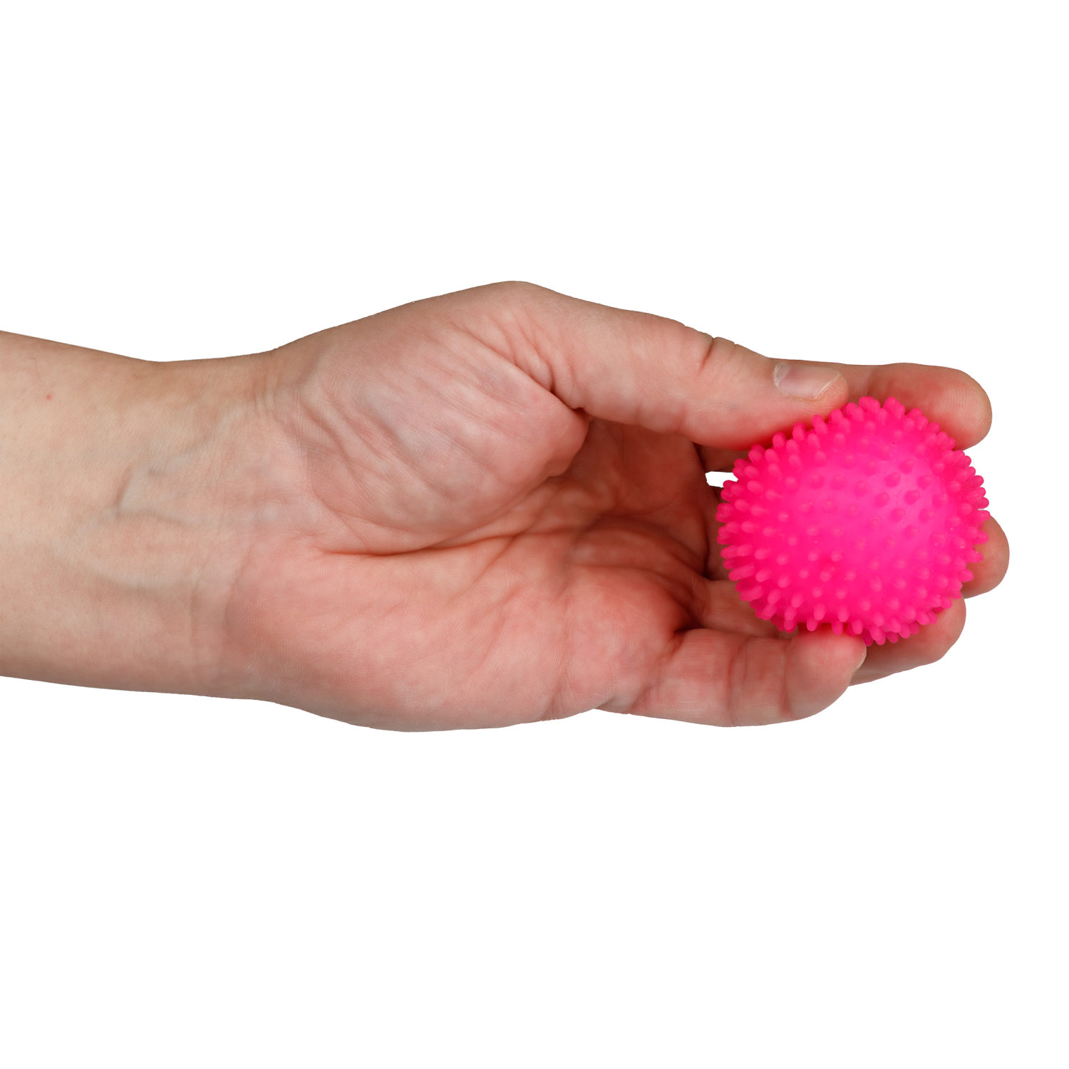 Игрушка-антистресс для рук 1TOY Крутой замес Колючка, розовая, 5 см