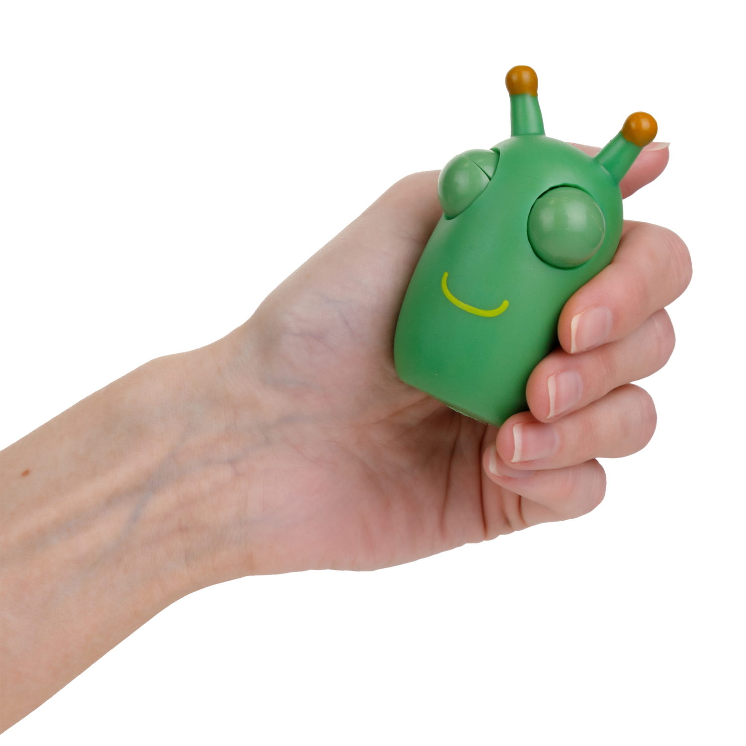 1toy Пучеглаз-антистресс "Гусеница" 4,4х4,9х7,3 см