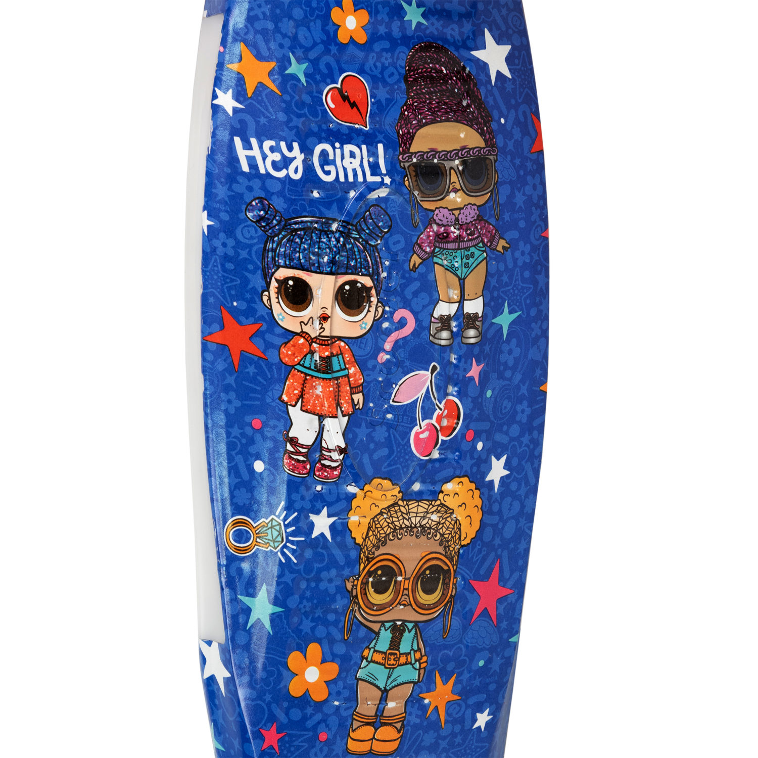 Кикборд "LOL",  светящиеся колёса.